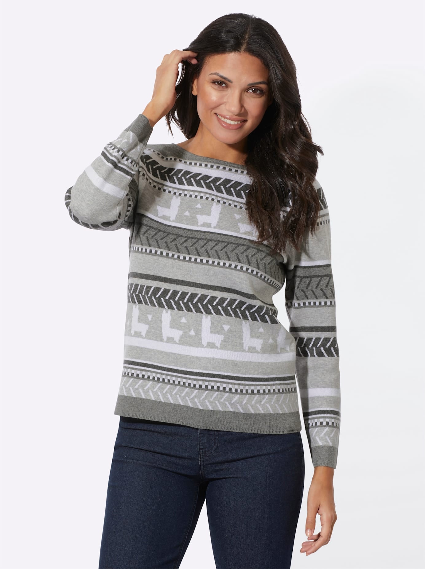 Classic Basics Jacquardpullover »Jacquard-Pullover«