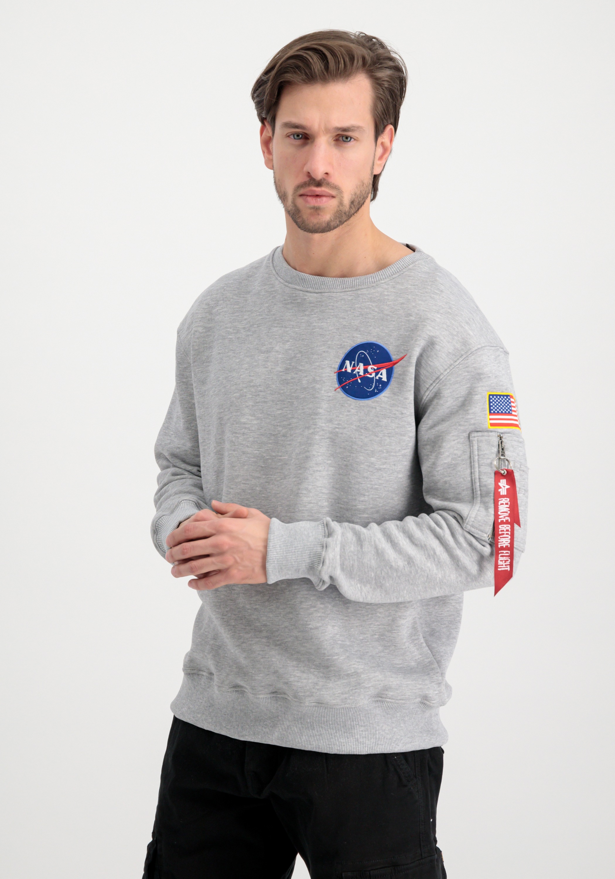 Alpha Industries Sweater »Alpha Industries Men - Sweatshirts Space Shuttle Sweatshirt«