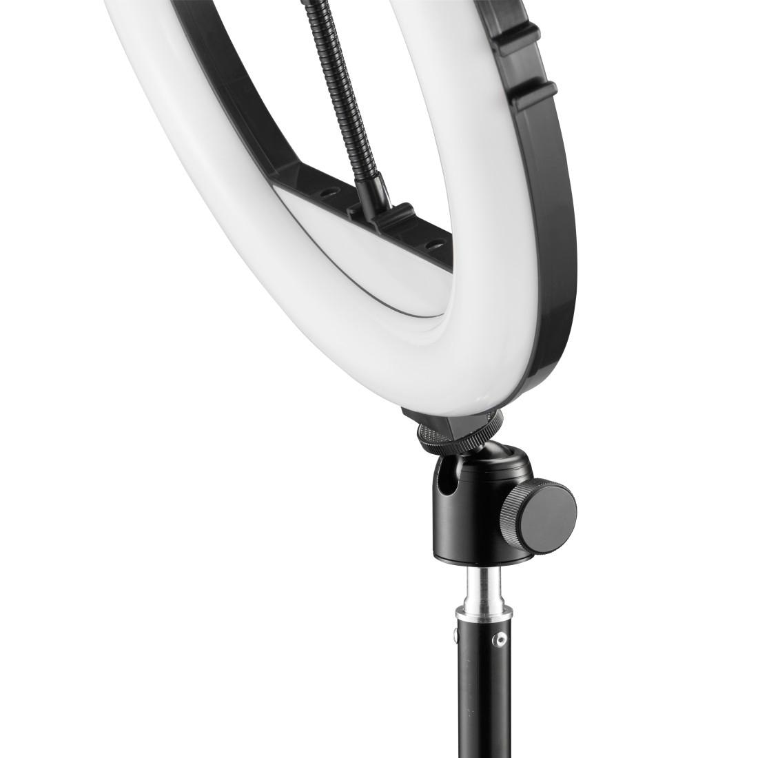 Hama Ringlicht »Handy-Ringlicht mit Stativ für Selfies, Videos (210 cm, 160  LED, 12