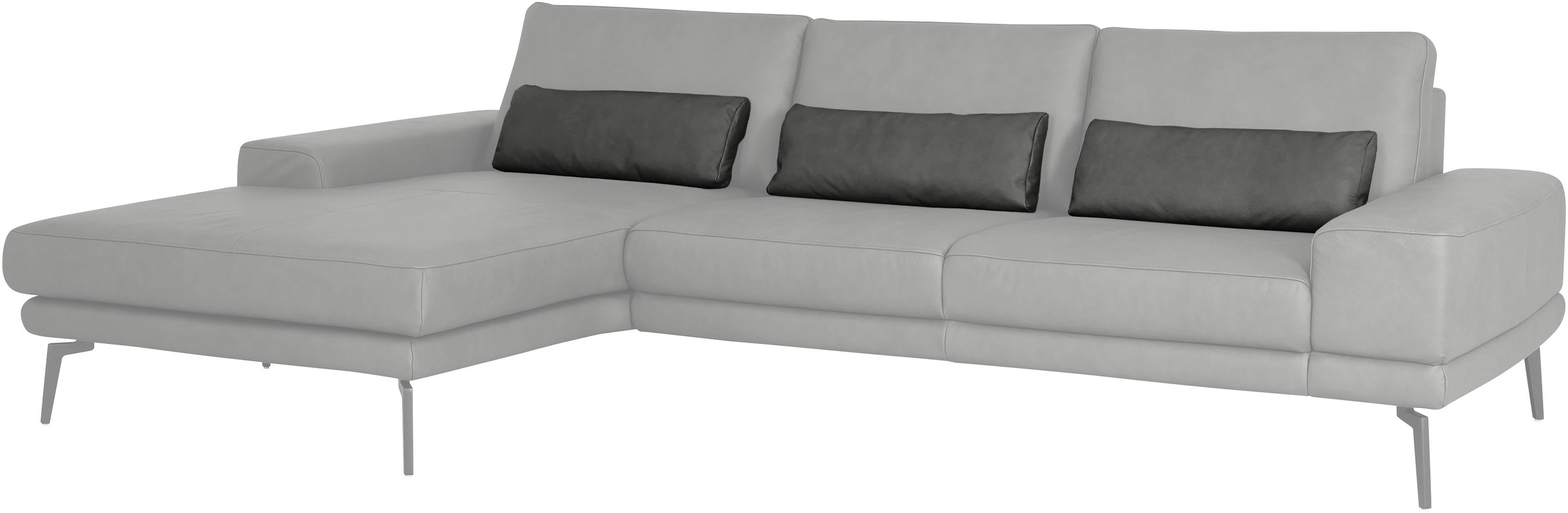 Die PlanBar Dekokissen "3er-Set PN-EM20061" Hochwertiges Glattleder günstig online kaufen