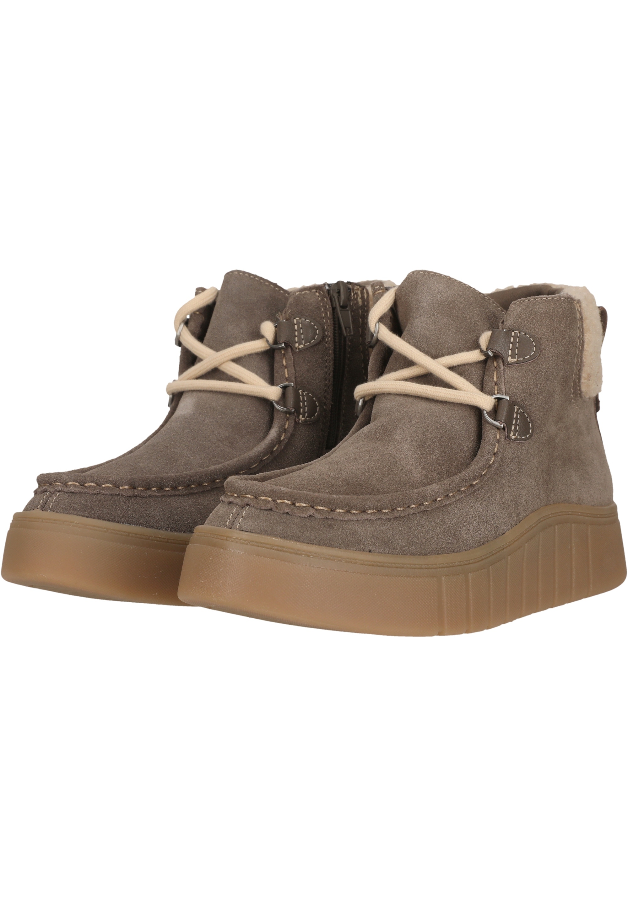 Clarks Stiefel »Mykah Izzy«  mit Profilsohle und Flexkerben