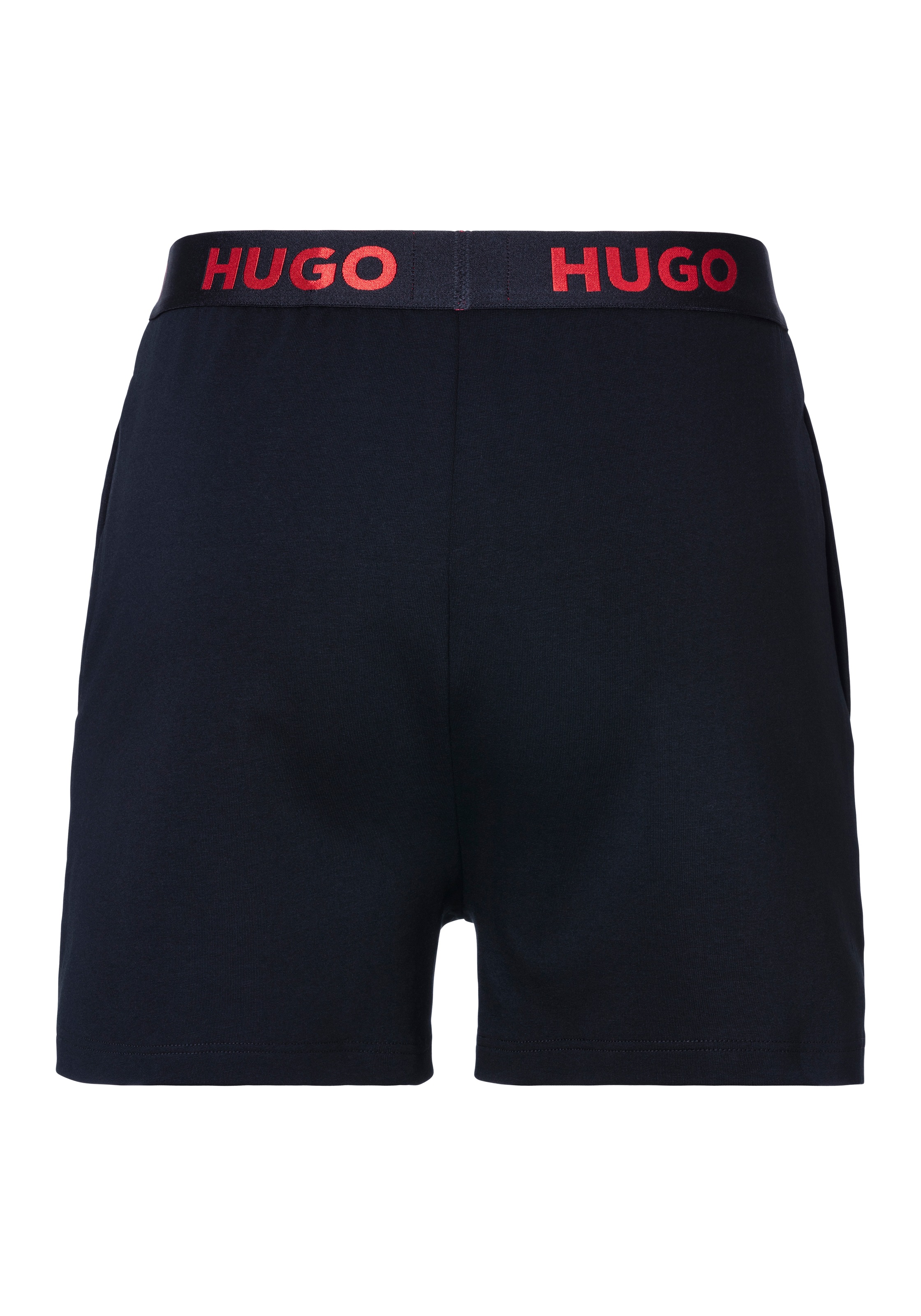 HUGO Underwear Pyjamahose "SPORTY LOGO SHORTS", mit elastischem Bund günstig online kaufen