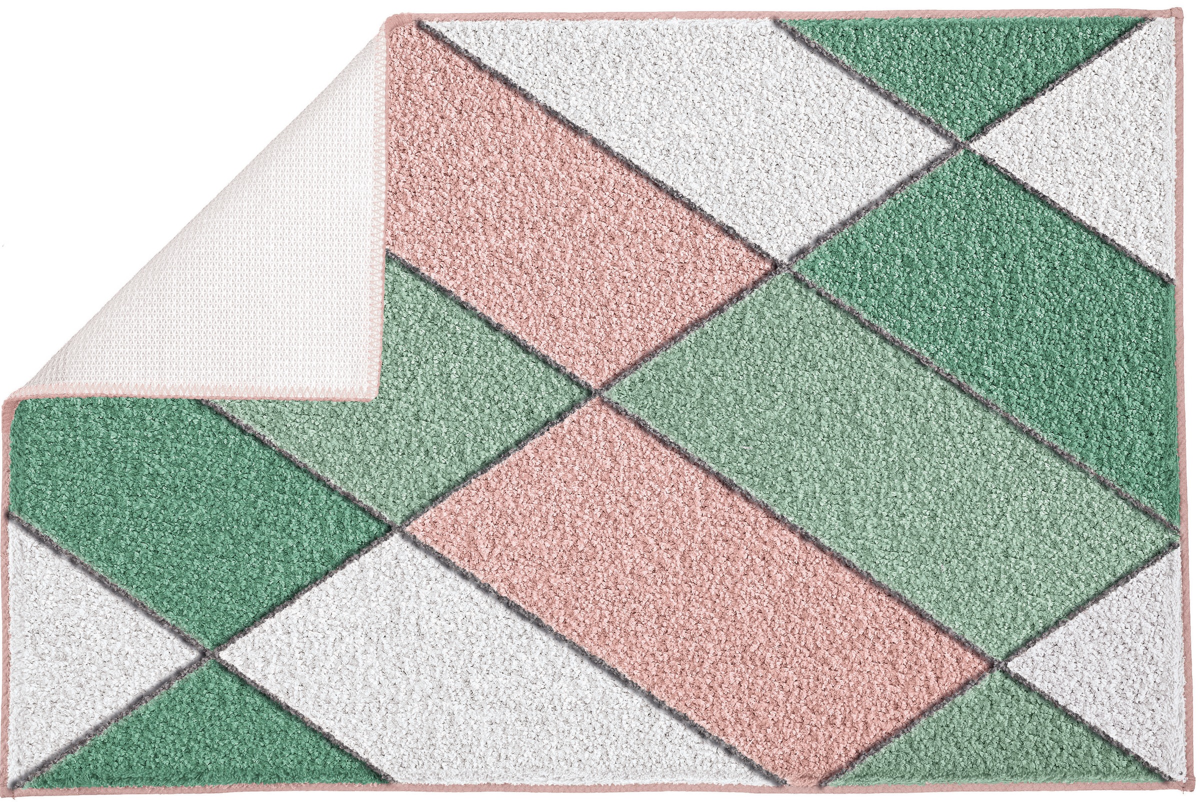 Kleine Wolke Badematte "Ayana" Höhe 15 mm rutschhemmend beschichtet fußbode günstig online kaufen