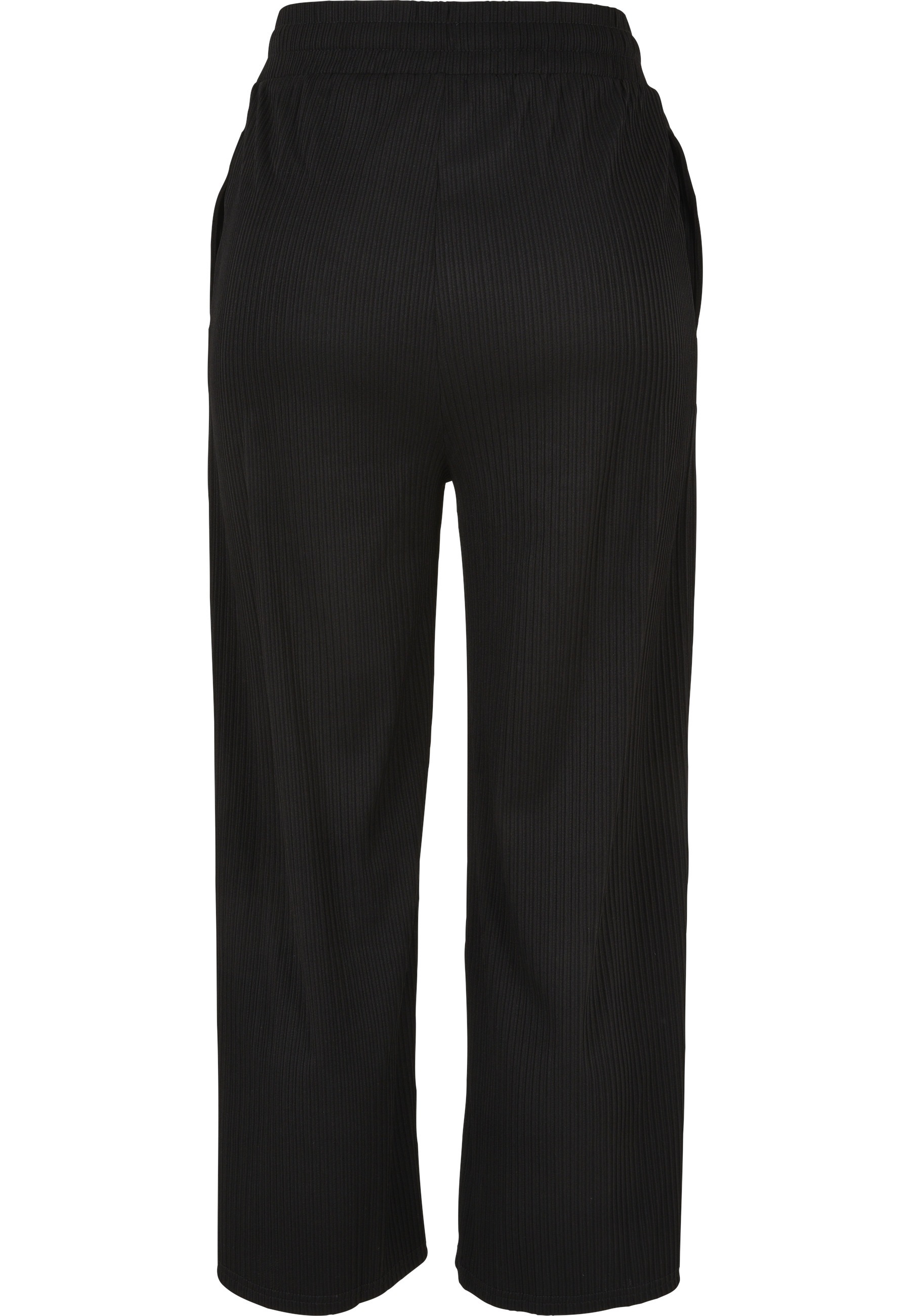 URBAN CLASSICS Culotte "Urban Classics Damen Ladies Straight Leg Rib Interl günstig online kaufen
