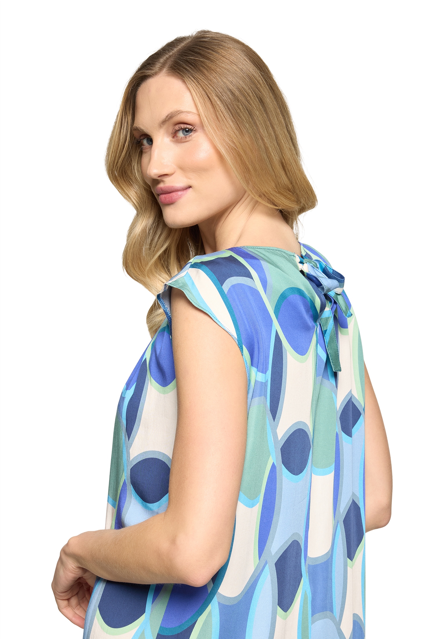 Betty Barclay Sommerkleid »Damen mit Rundhalsausschnitt« Ohne Tasche