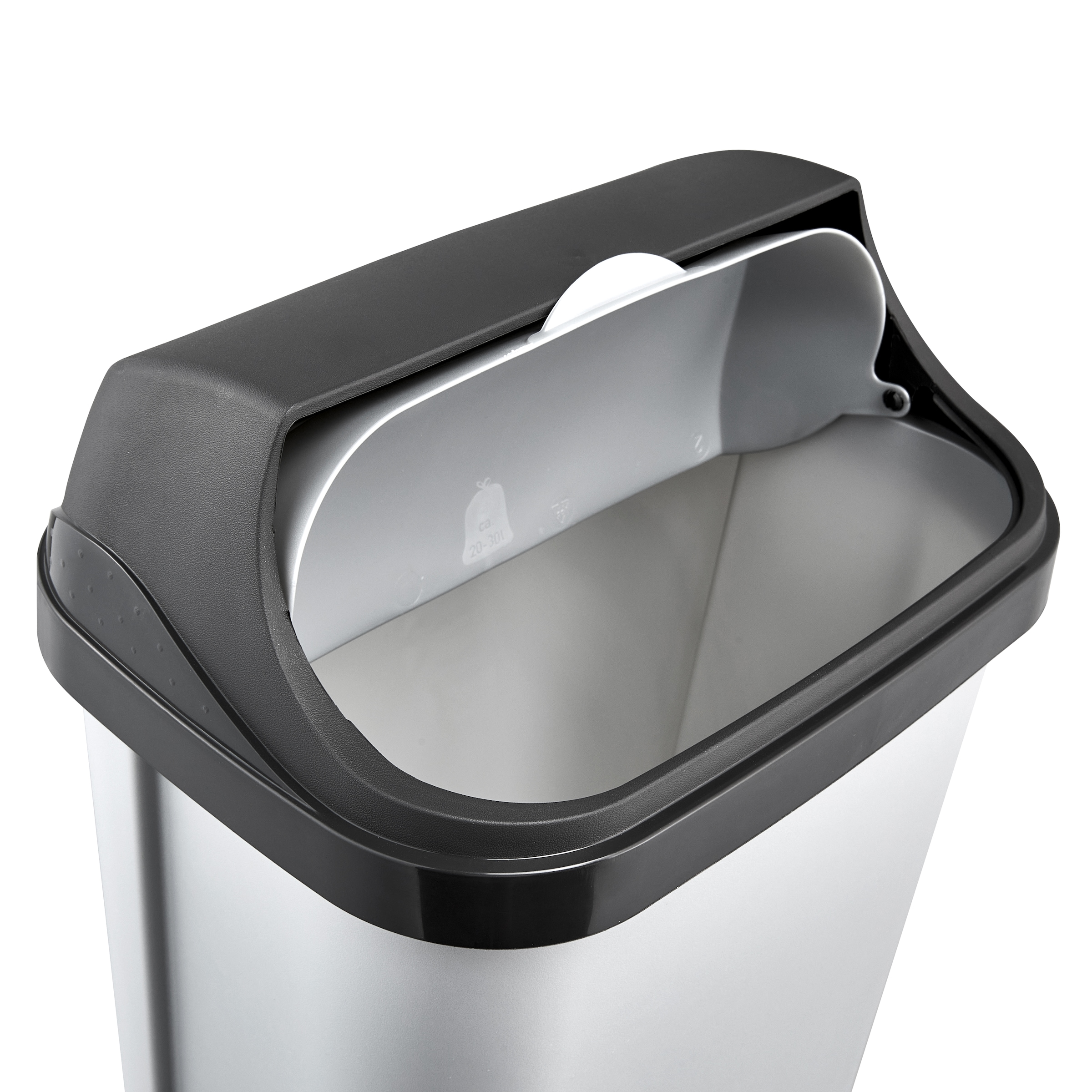 keeeper Mülleimer »rasmus, 2er Set, Abfallbehälter mit Rolldeckel« Deckel komplett abnehmbar