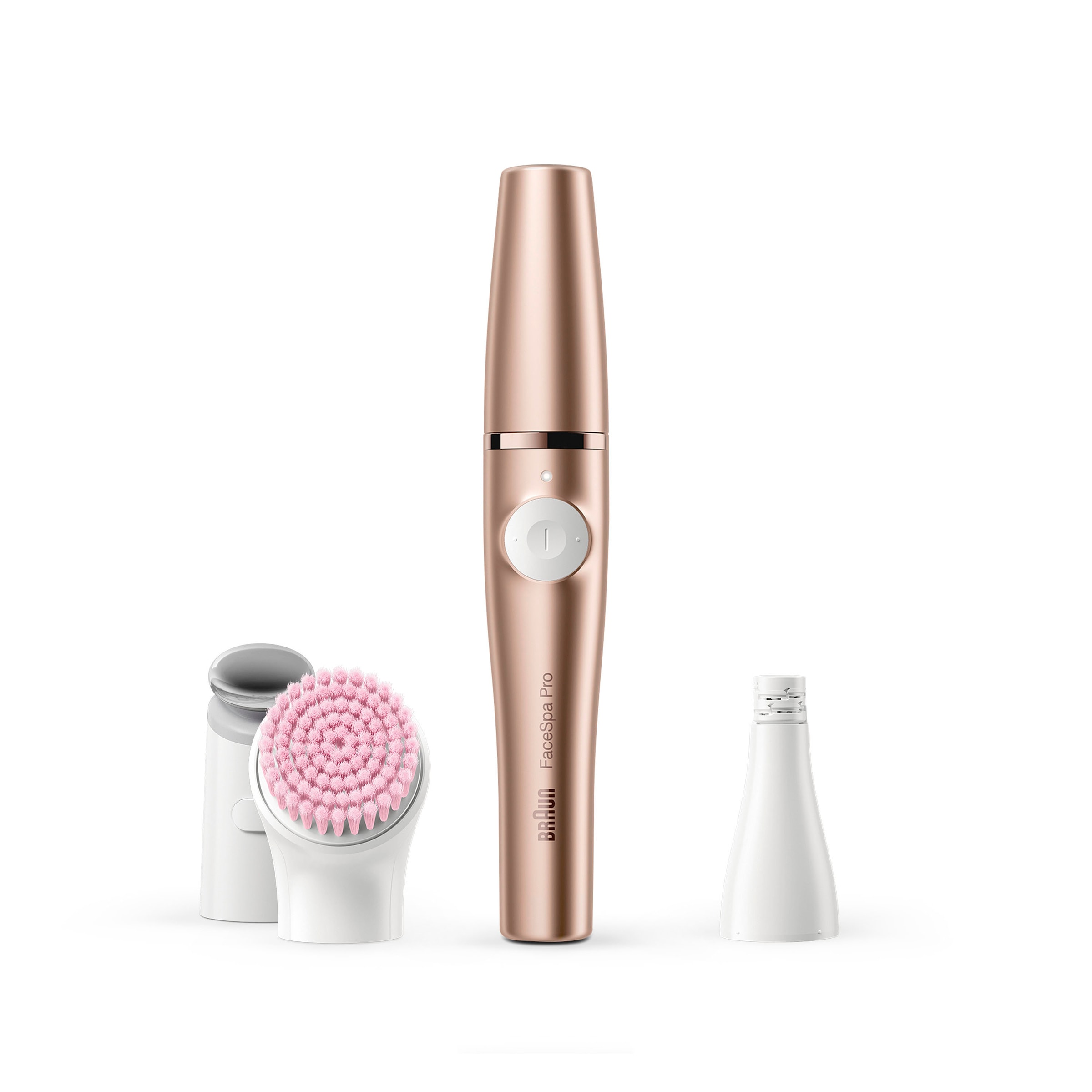 BRAUN Damen Epilierer "FaceSpa Pro 921", weiß, Epilierer, All-in-One Beauty-Gerät zur Gesichts-Epilation