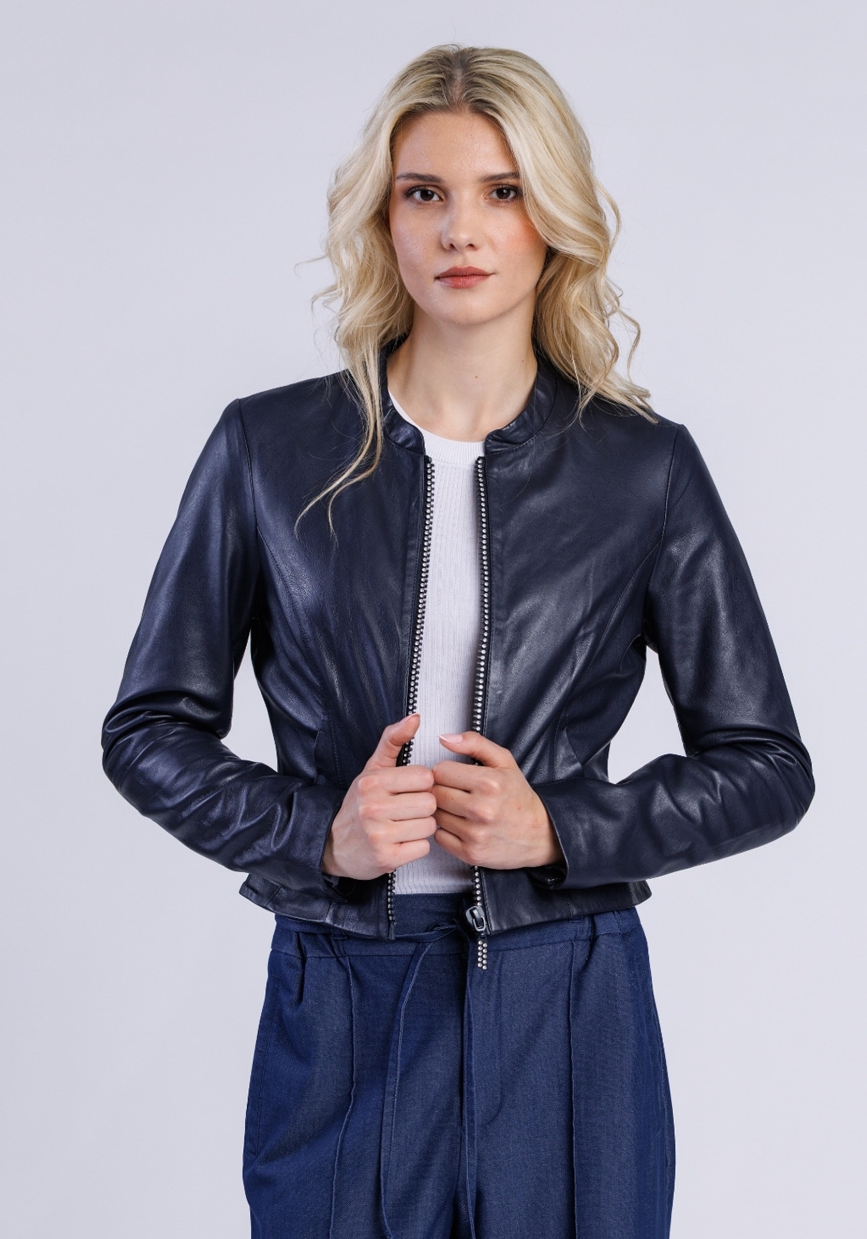 Freaky Nation Lederjacke »Lederjacke-FN«