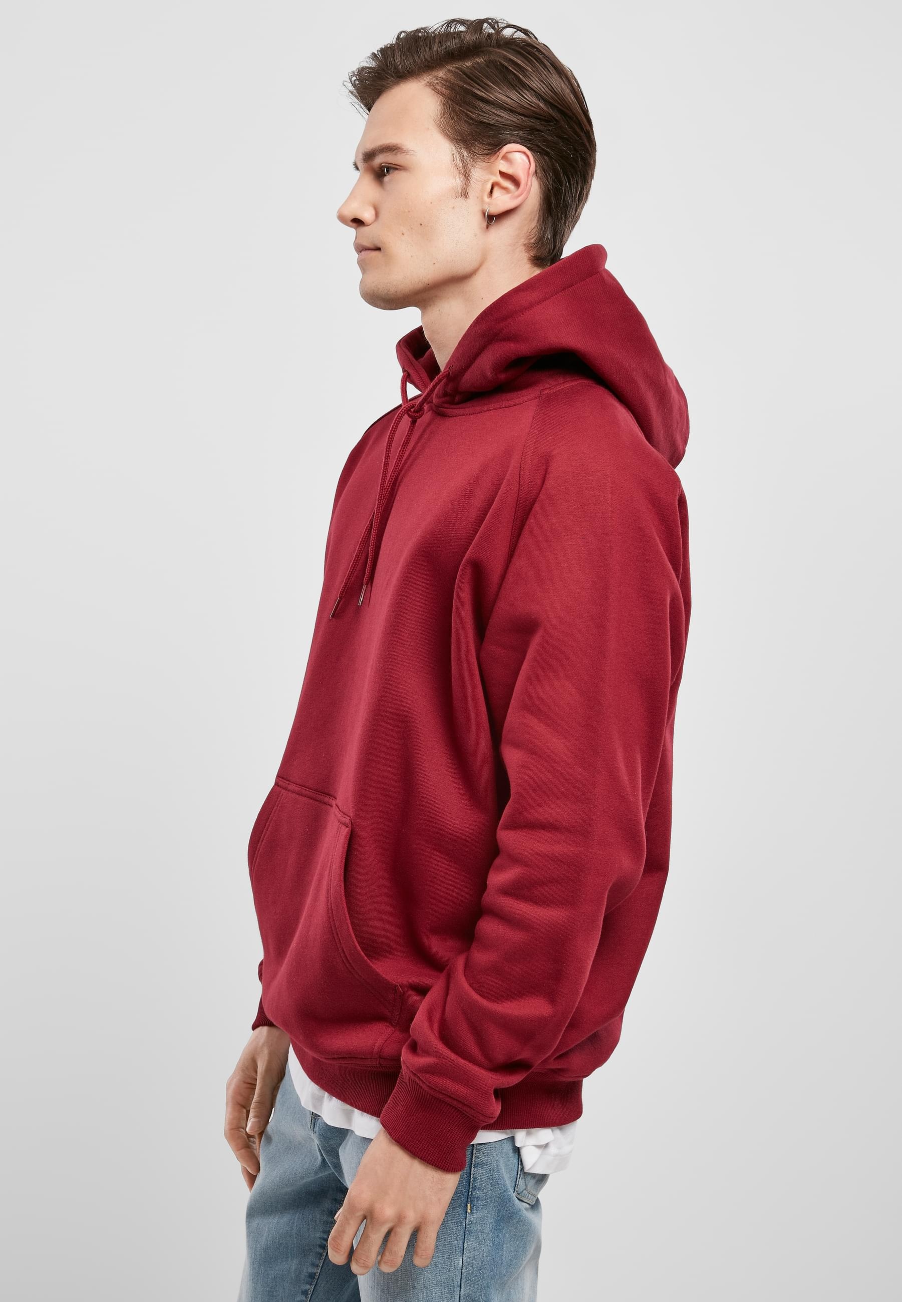URBAN CLASSICS Sweatshirt »Urban Classics Herren Blank Hoody«, (1 tlg.)