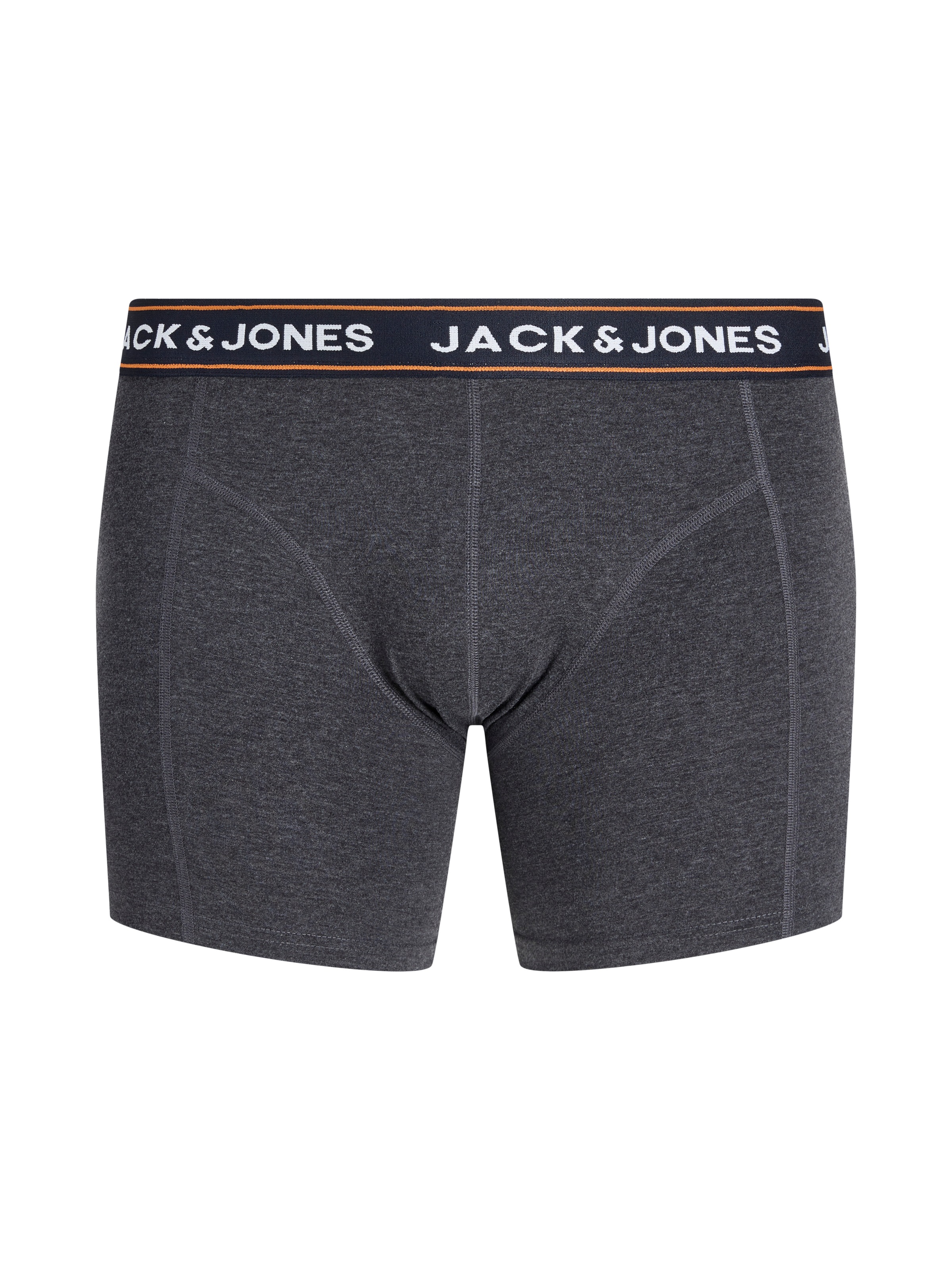 Jack & Jones PlusSize Trunk »JACMAX SOLID TRUNKS 5 PACK BTW PLS« Packung, 5 Stk. Baumwollmischung, elastisches Bündchen