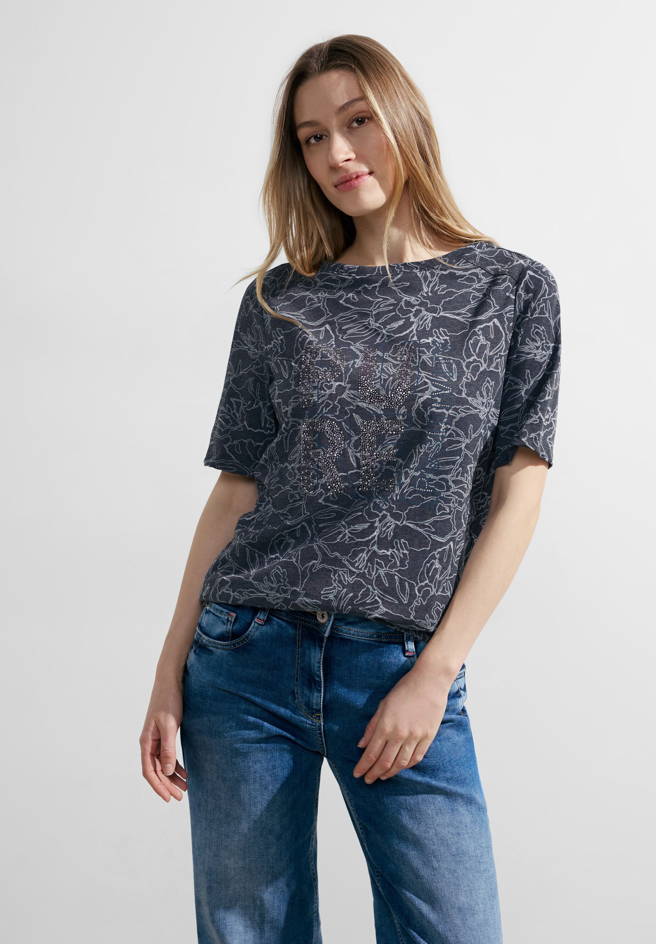 Cecil T-Shirt, mit Fotoprint