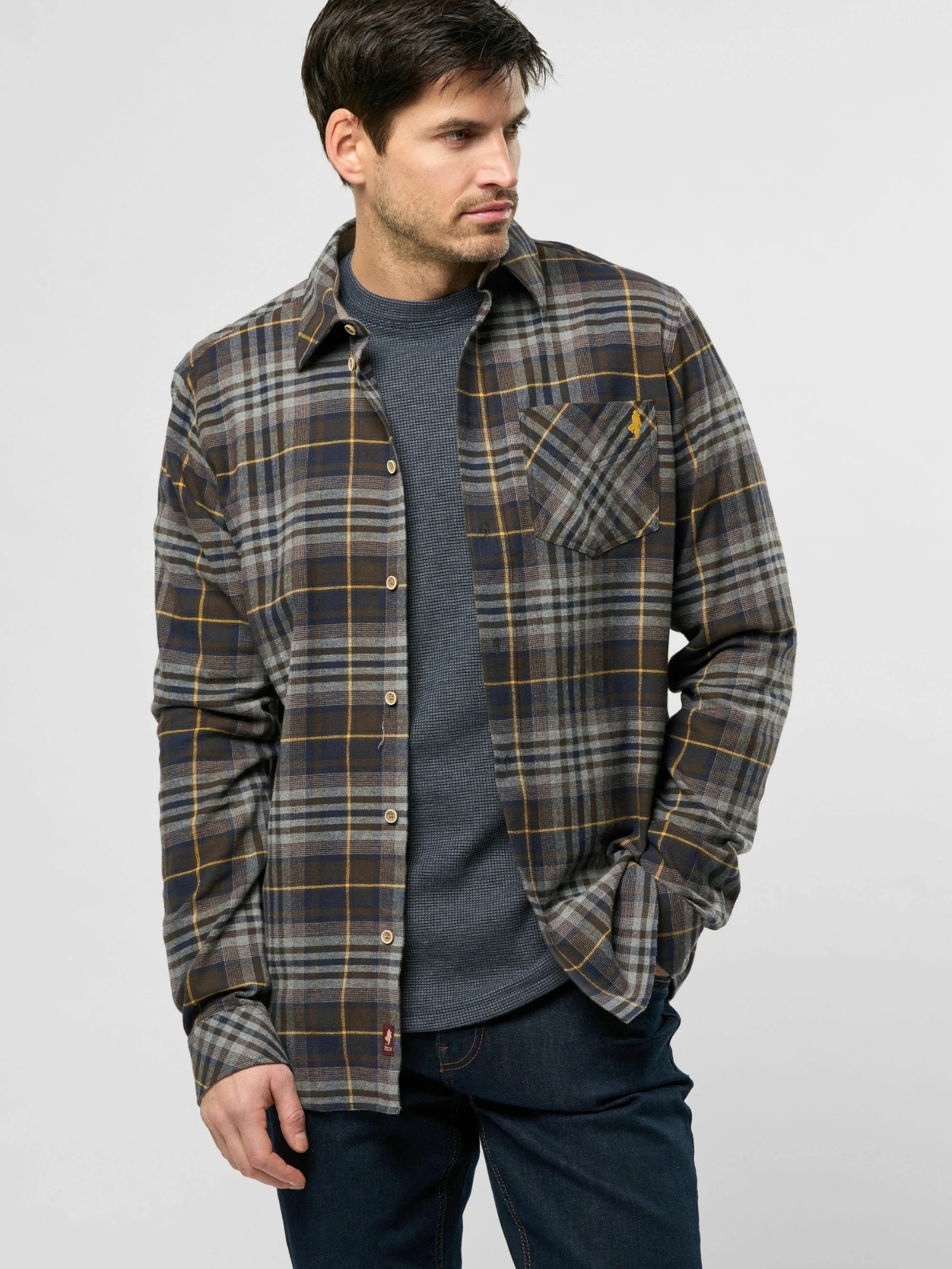 MCS Langarmhemd »MCS Shirt Henry«