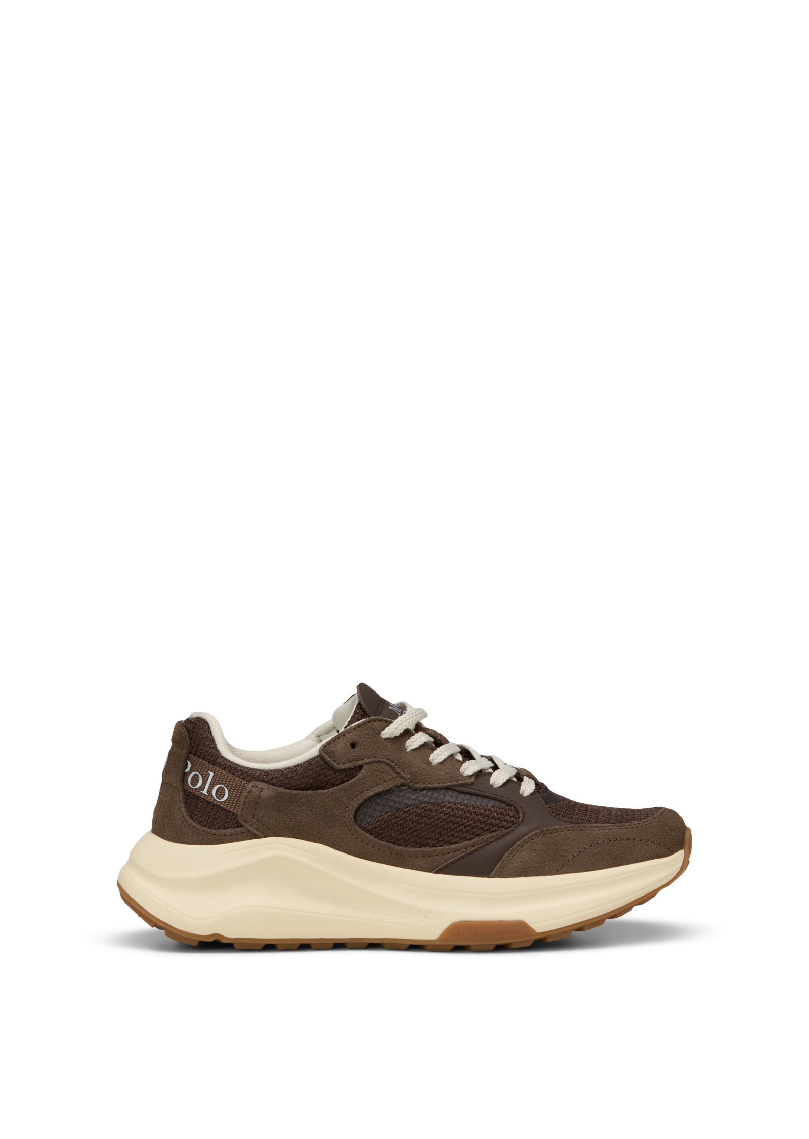 Marc O'Polo Sneaker »aus Rindleder mit Mesh-Einsatz«