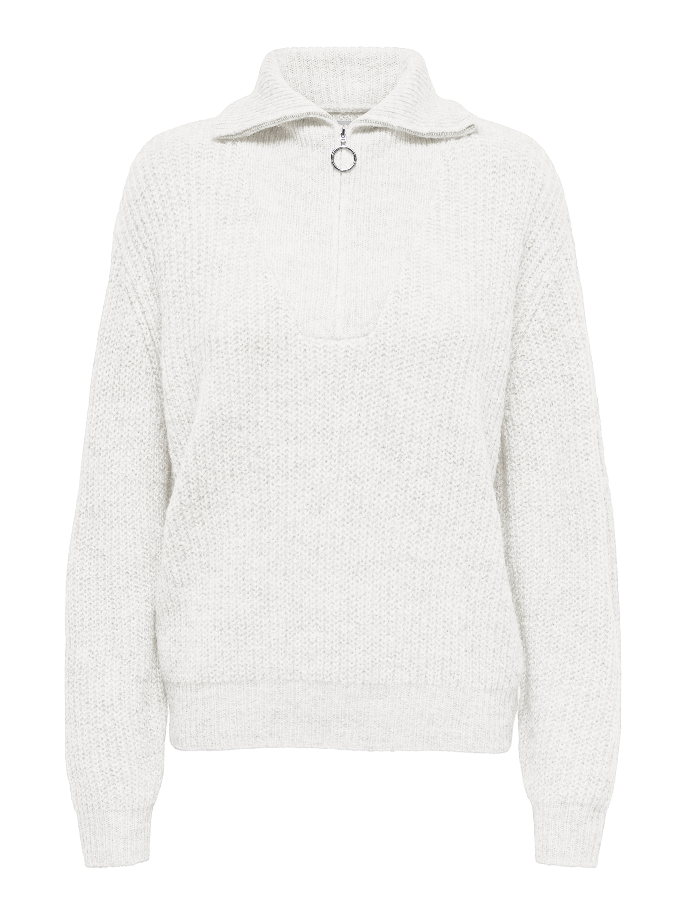 ONLY Strickpullover "ONLBAKER L/S ZIP PULLOVER KNT NOOS" günstig online kaufen