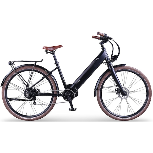 eGO Movement E-Bike »City 25 Julia Wave 45 cm Schwarz 28