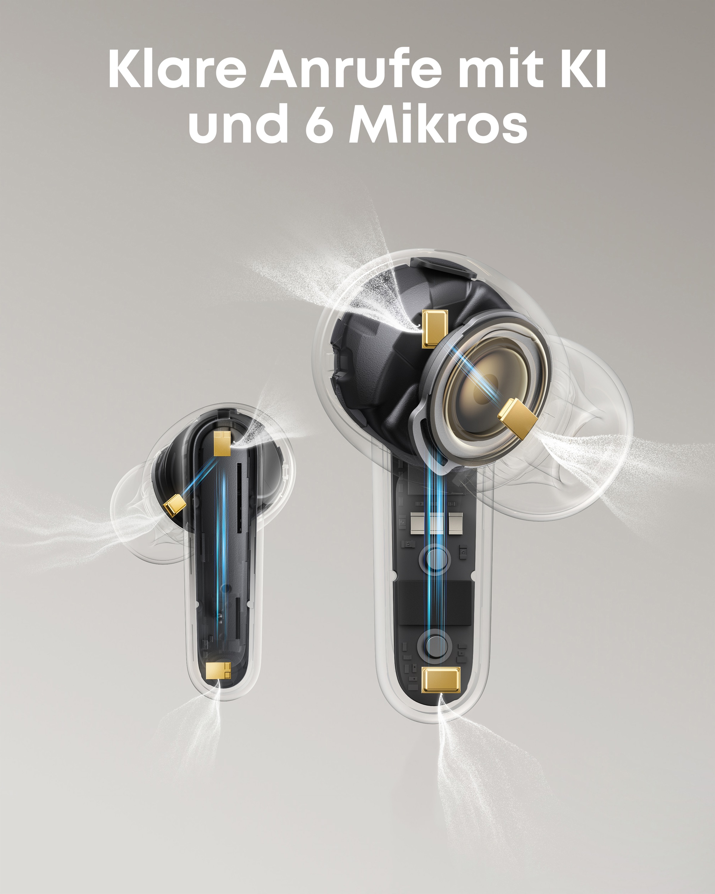 Anker wireless In-Ear-Kopfhörer »soundcore P41i« Bluetooth Active Noise Cancelling (ANC)