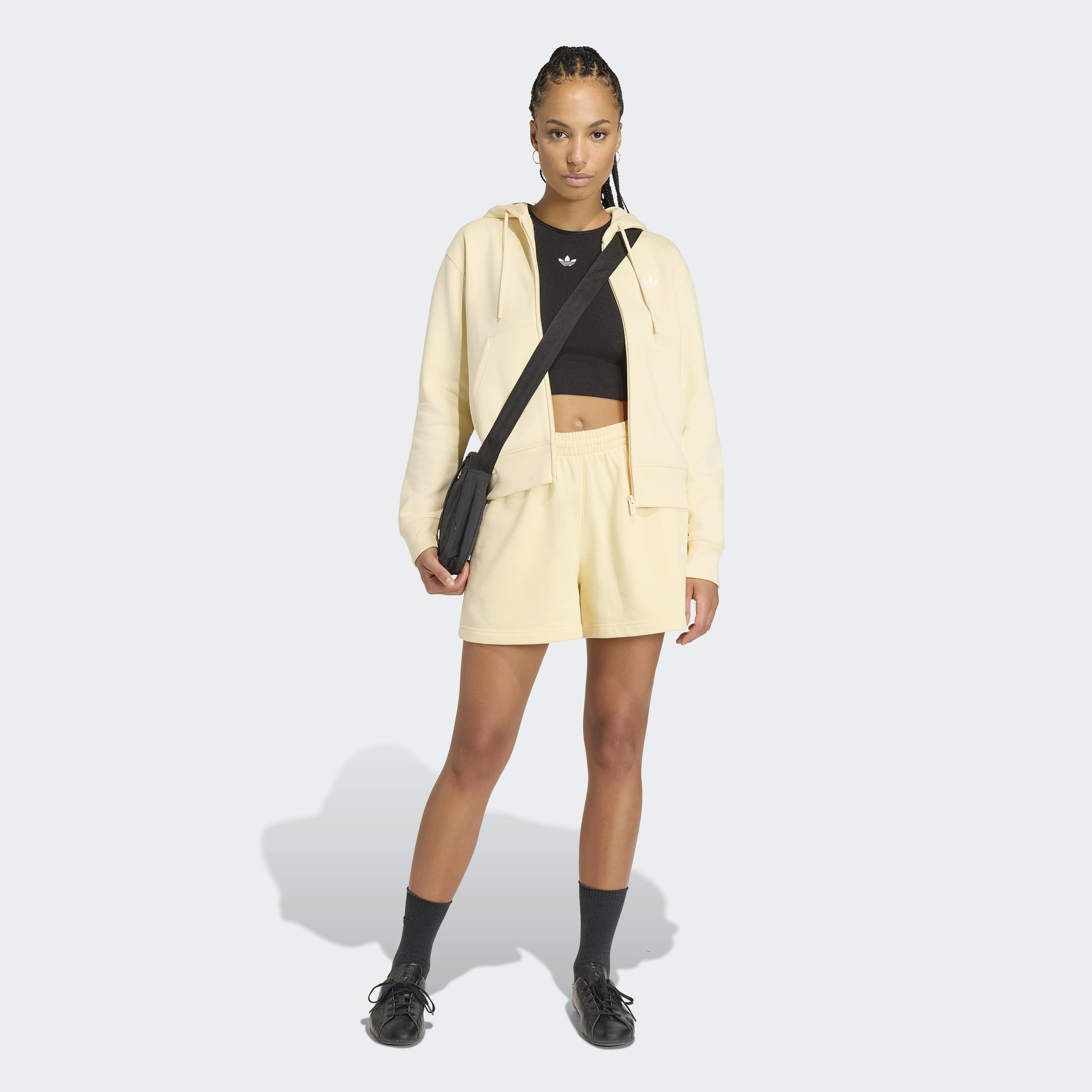 adidas Originals Shorts »ESS FT«  mit lockerer Passform, aus Baumwolle
