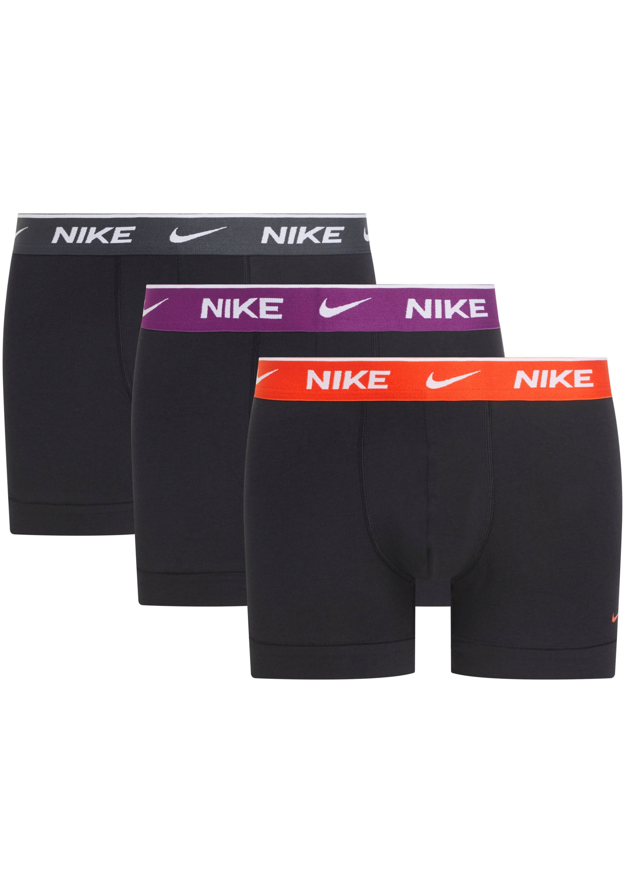 NIKE Underwear Trunk, (Packung, 3 St., 3er-Pack), mit Markenlabel