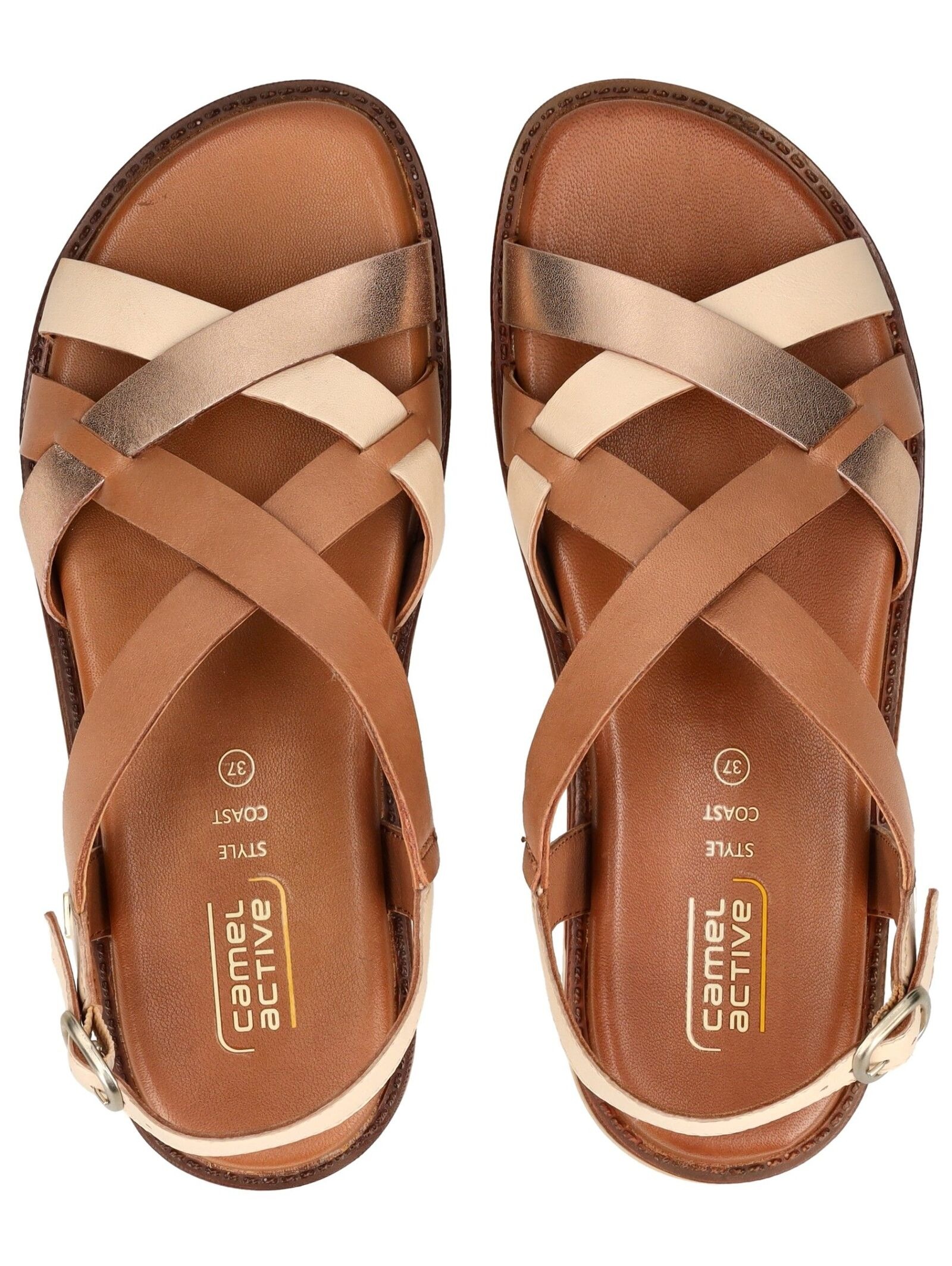 camel active Riemchensandale »camel active Sandalen Nappaleder«