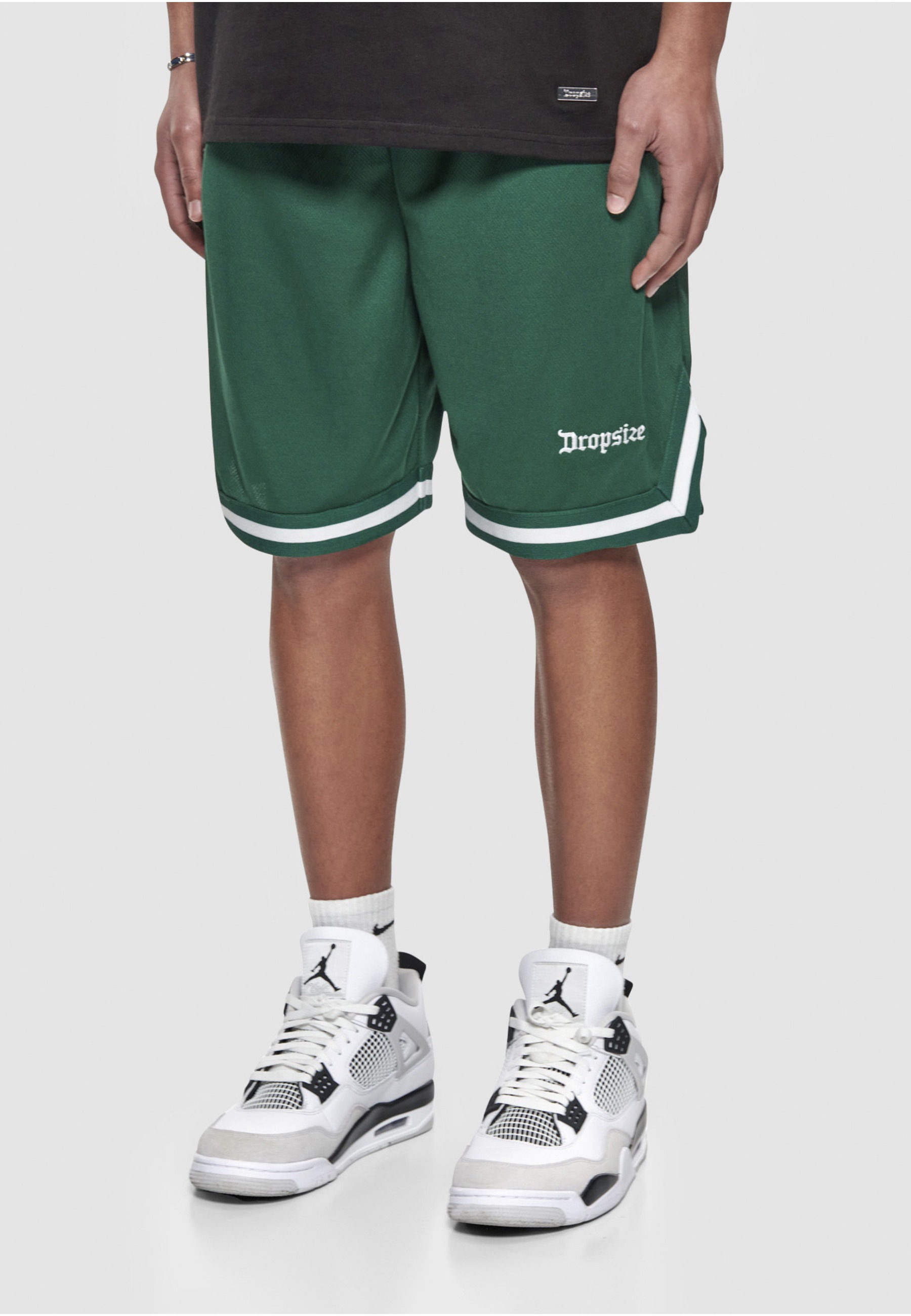 Thumbnail - Dropsize Shorts "Dropsize Herren Dropsize Logo Mesh Shorts"