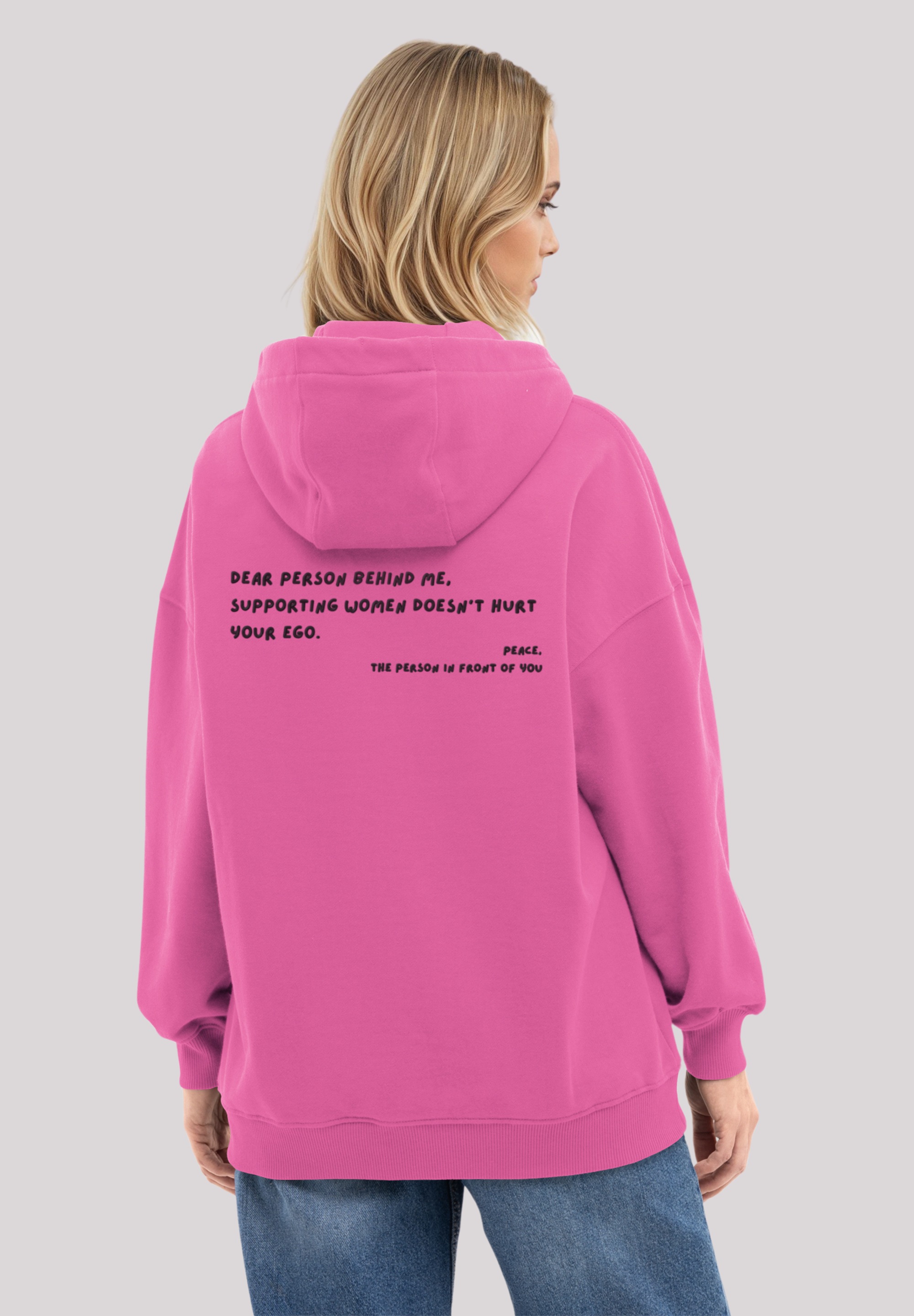 F4NT4STIC "Dear person behind me Stickerei" Premium Qualität