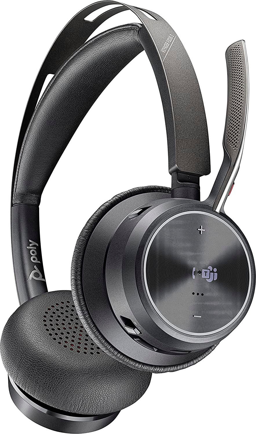 Poly Wireless-Headset »VOYAGER FOCUS Bluetooth-AVRCP Cancelling A2DP Bluetooth-HFP-HSP, (ANC)-Freisprechfunktion UC«, 2 Active | BAUR Noise