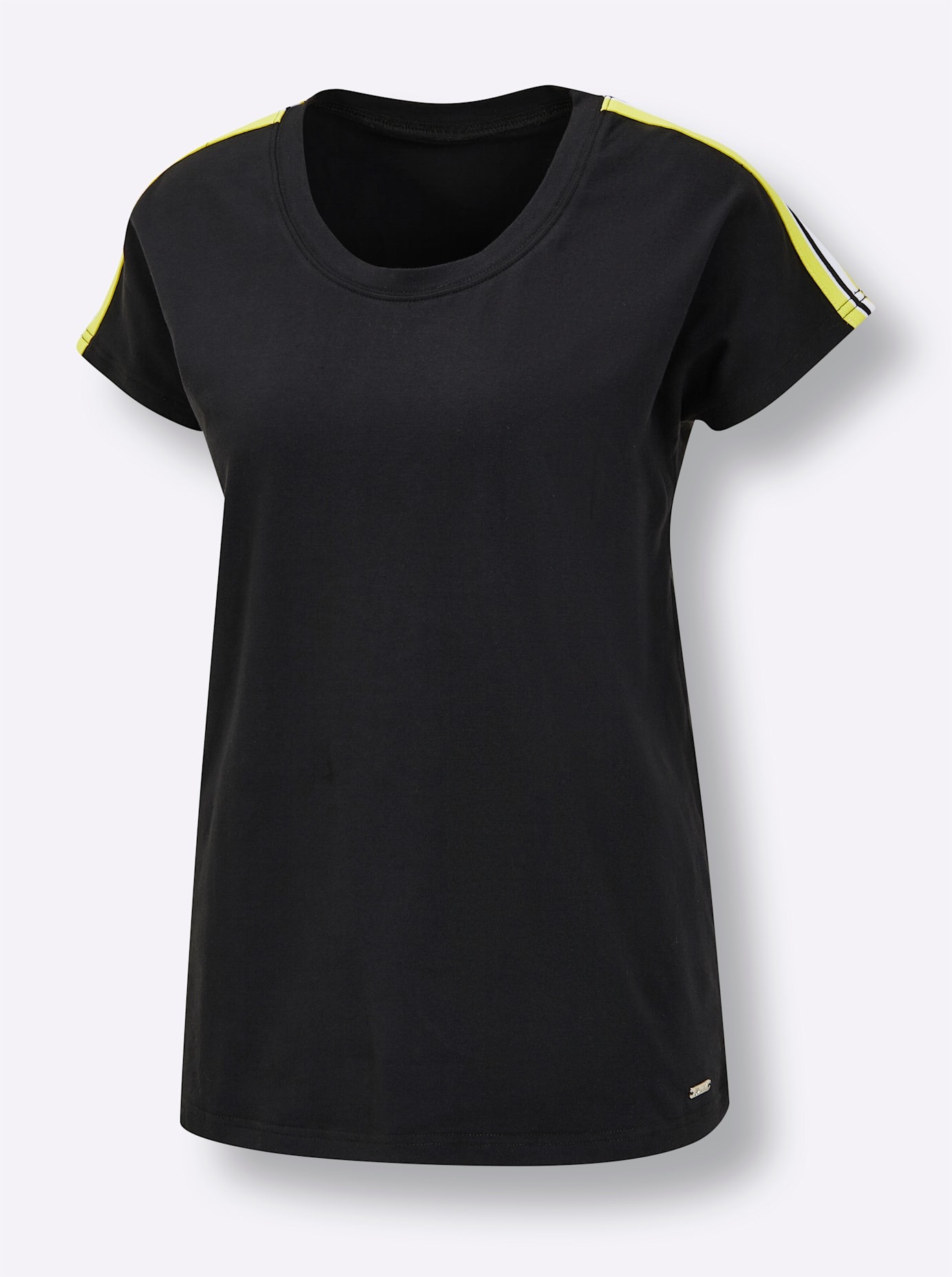 Feel Good Shirt Women's Short Sleeve Black Size 40/42 7
