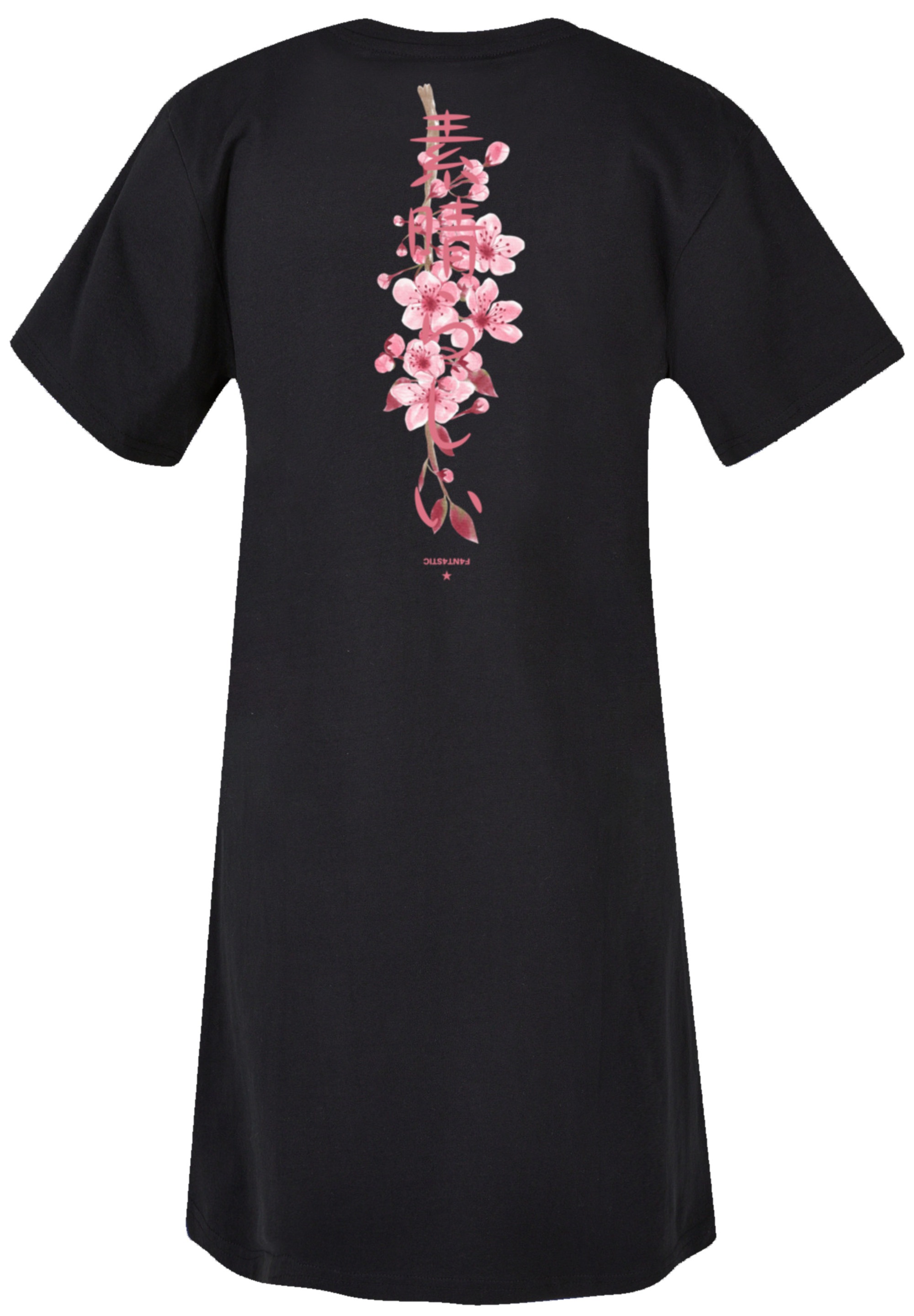 F4NT4STIC Shirtkleid "Cherry Blossom Damen T-Shirt Kleid" Ohne Taschen Prin günstig online kaufen