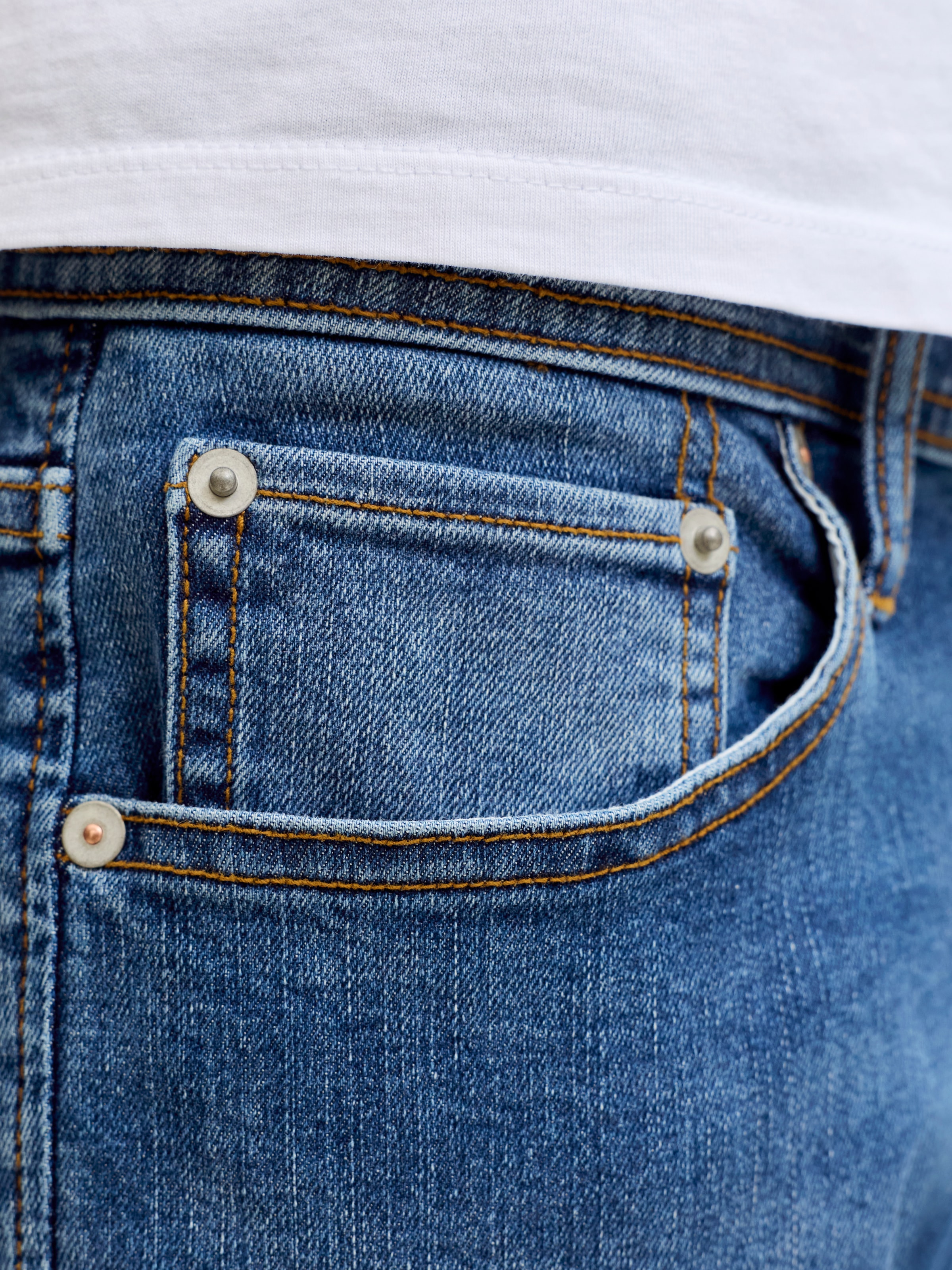 Jack & Jones Straight-Jeans »JJICLARK JJORIGINAL SQ 2«