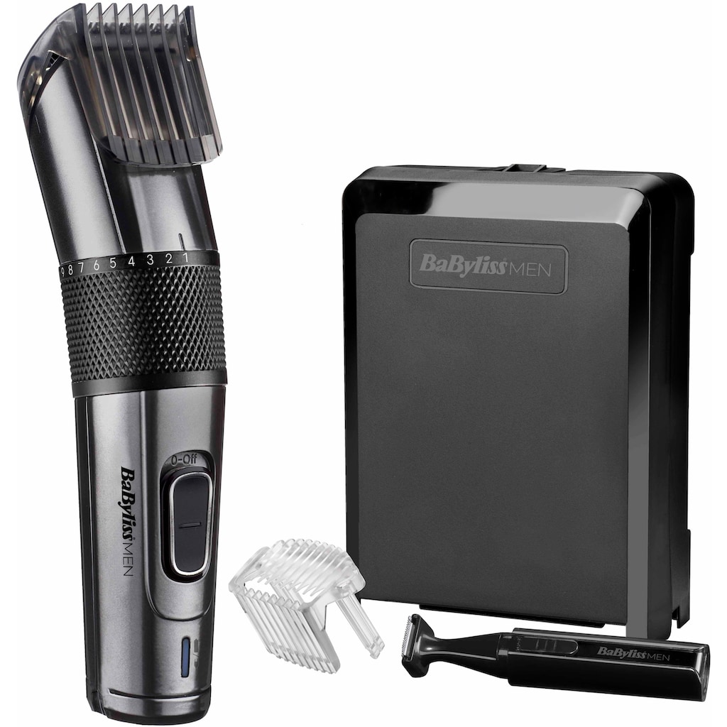 BaByliss Körper- und Bikinitrimmer »E978E MEN Carbon Titanium«, 0,5 - 25mm