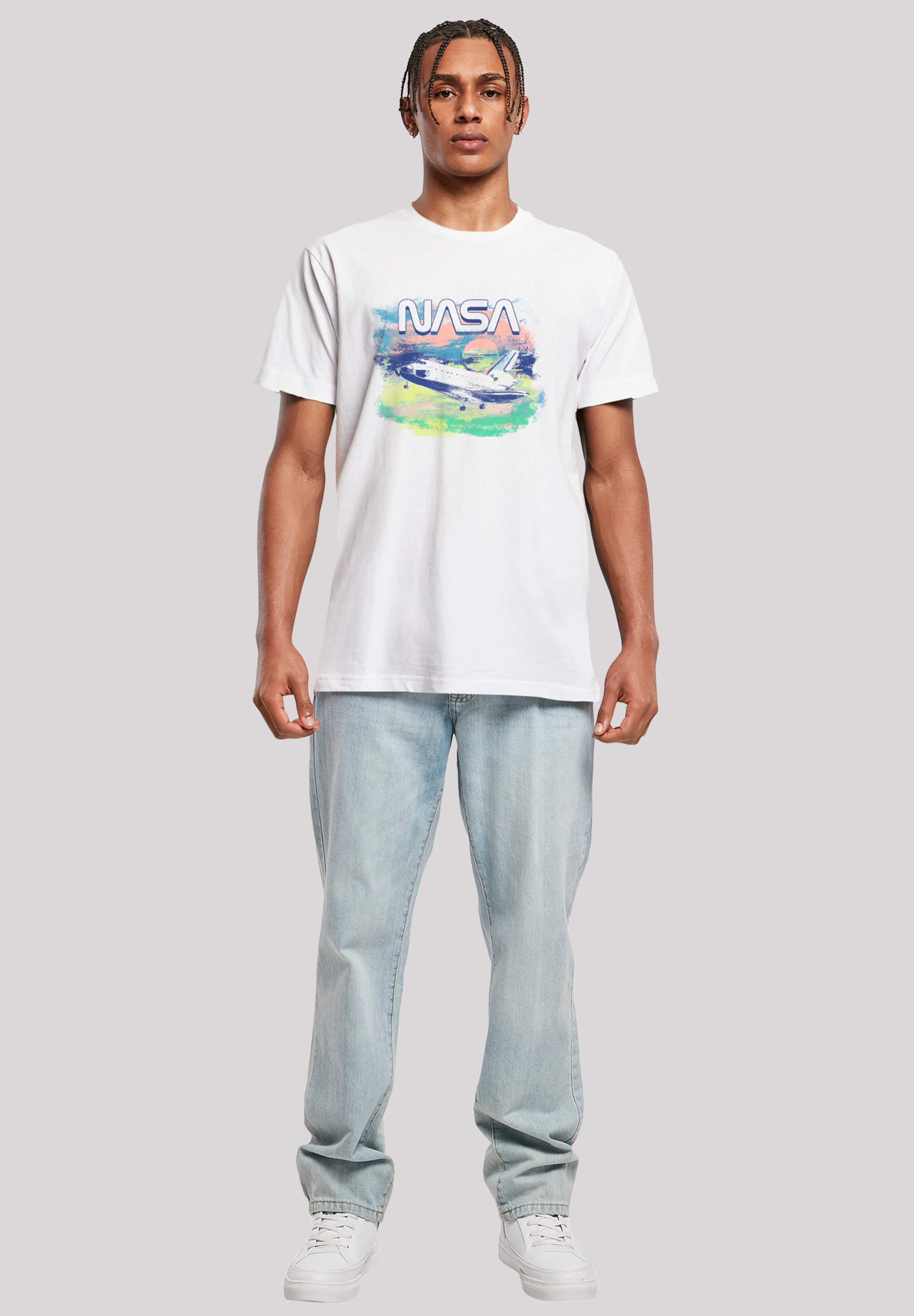 F4NT4STIC T-Shirt »NASA Painted Take Off«, Premium Qualität