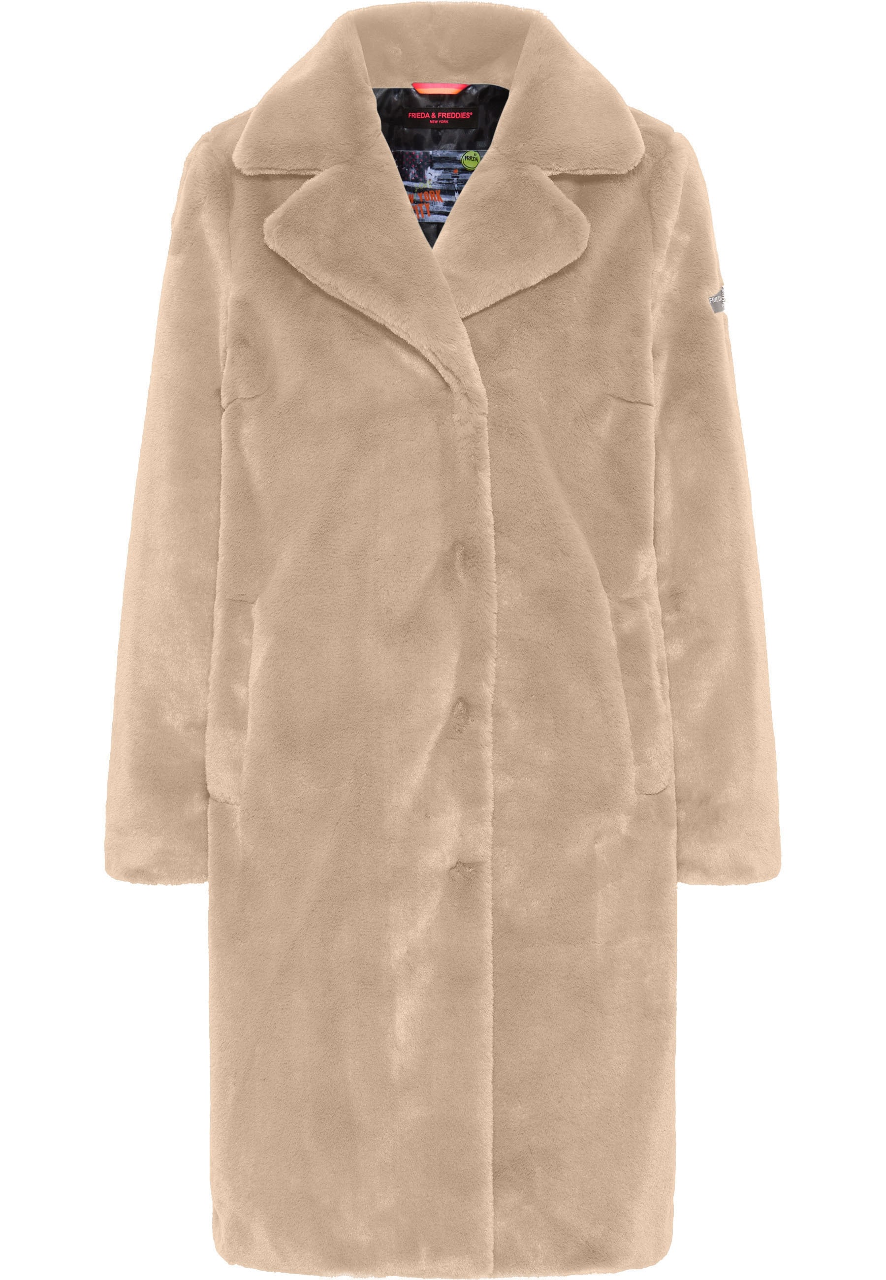 Frieda & Freddies Wintermantel »Frieda & Freddies Faux Fur Mantel«