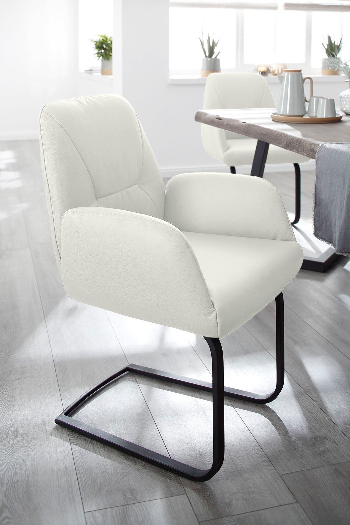 W.SCHILLIG Freischwinger "ole" () Gestell in Schwarz pulverbeschichtet günstig online kaufen