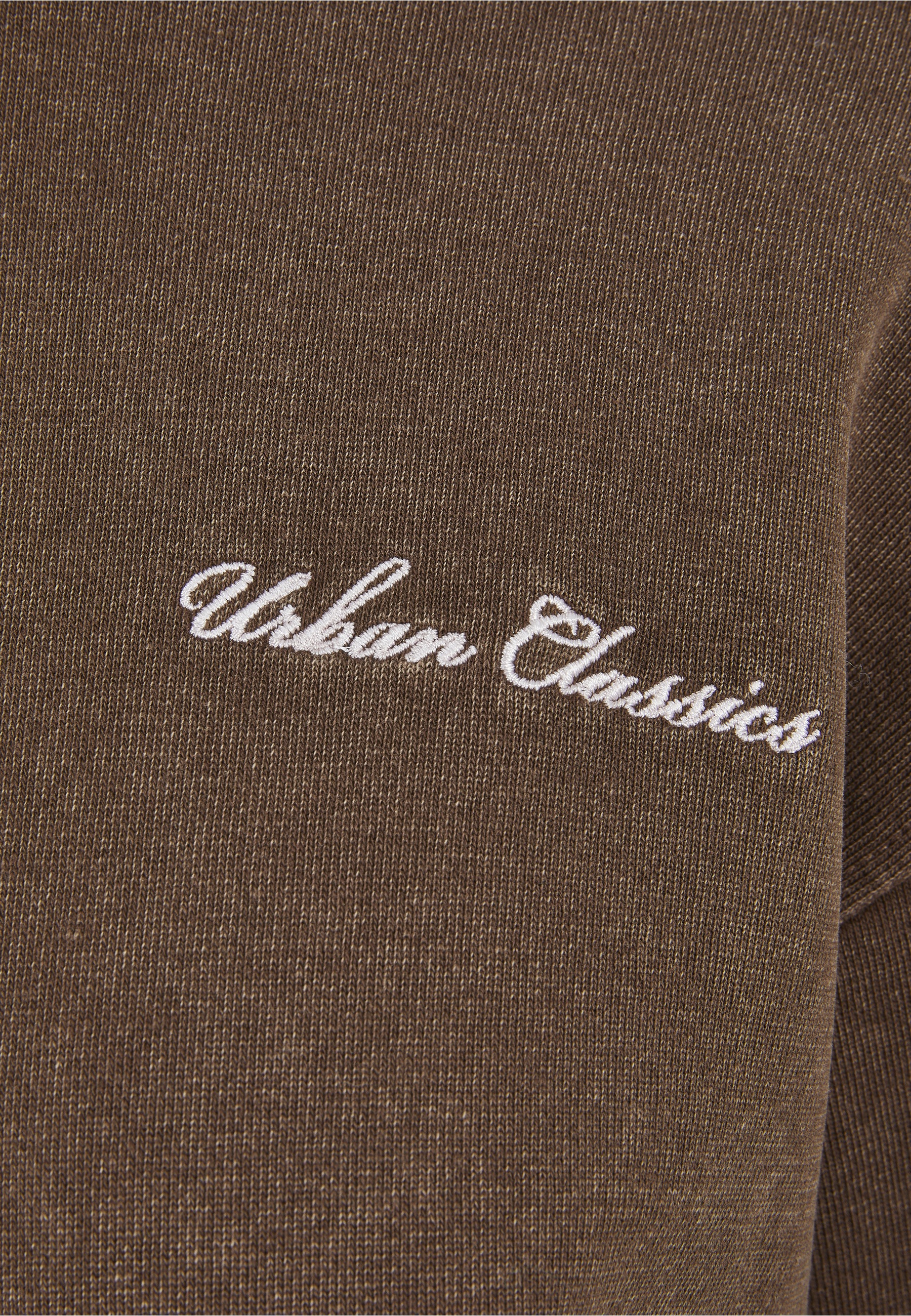 URBAN CLASSICS Kapuzensweatshirt »Urban Classics Damen Ladies Small Embroidery Terry Hoody«, 1 Stk.
