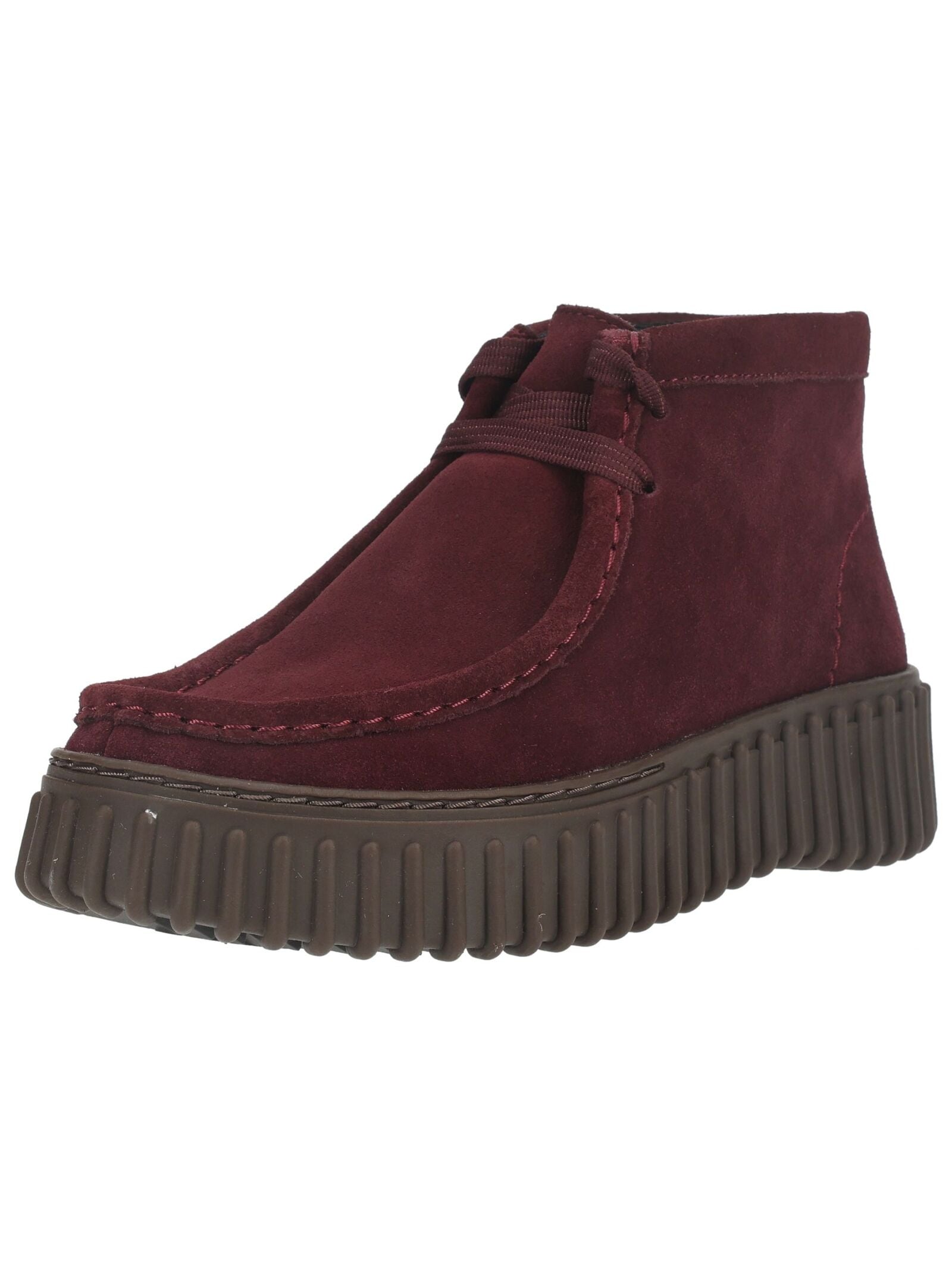 Clarks Schnürstiefelette "Clarks Stiefelette Veloursleder"