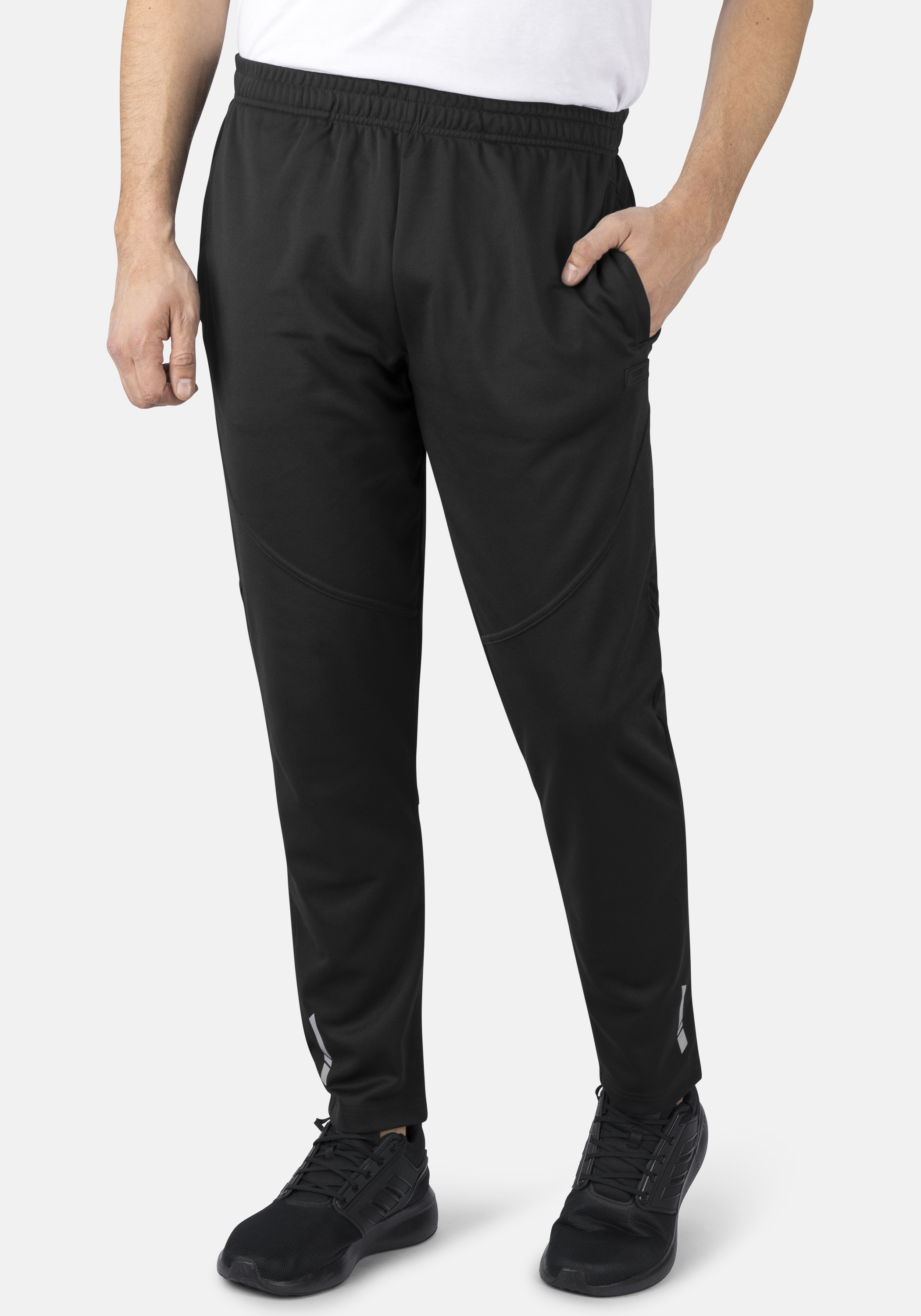 HERO by John Medoox Sporthose "Poly/BW Jogginghose Sportspant", Tapered Fit günstig online kaufen