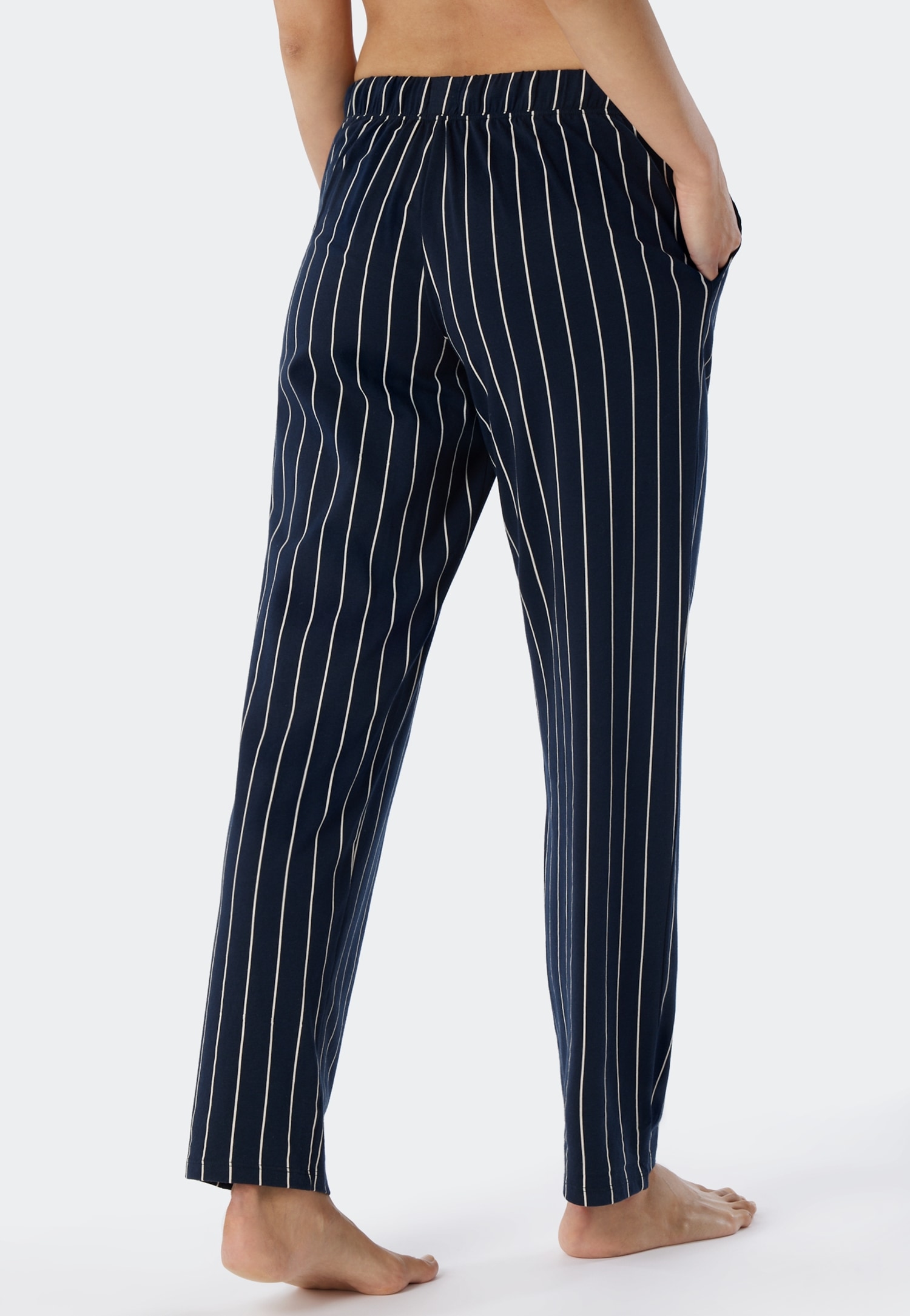 Schiesser Loungehose »Mix + Relax«, seitliche Taschen, elastischer Bund, Single Jersey, bequem