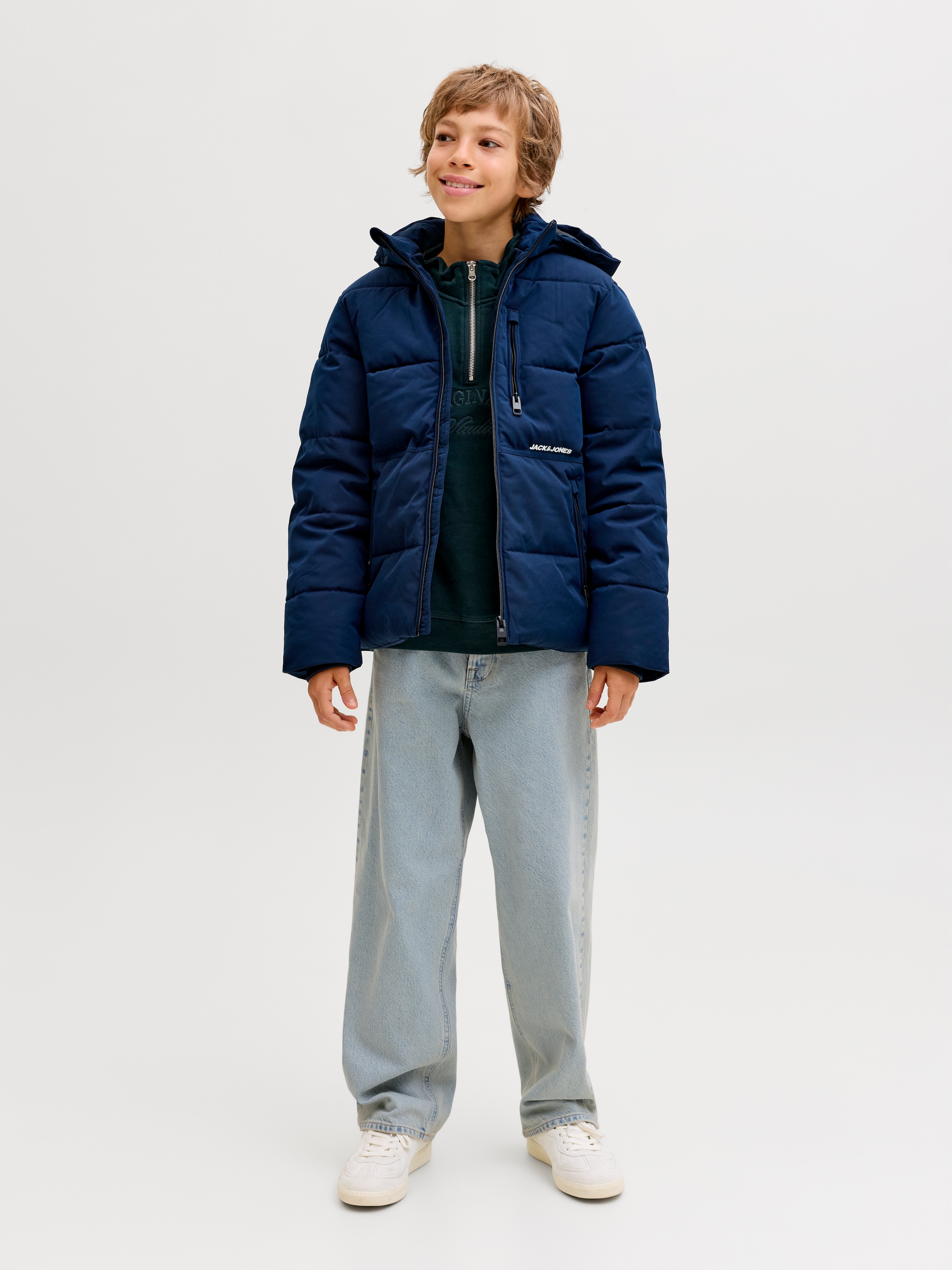 Jack & Jones Junior Relax-fit-Jeans »JJIALEX JJORIGINAL SQ 205 SN JNR«