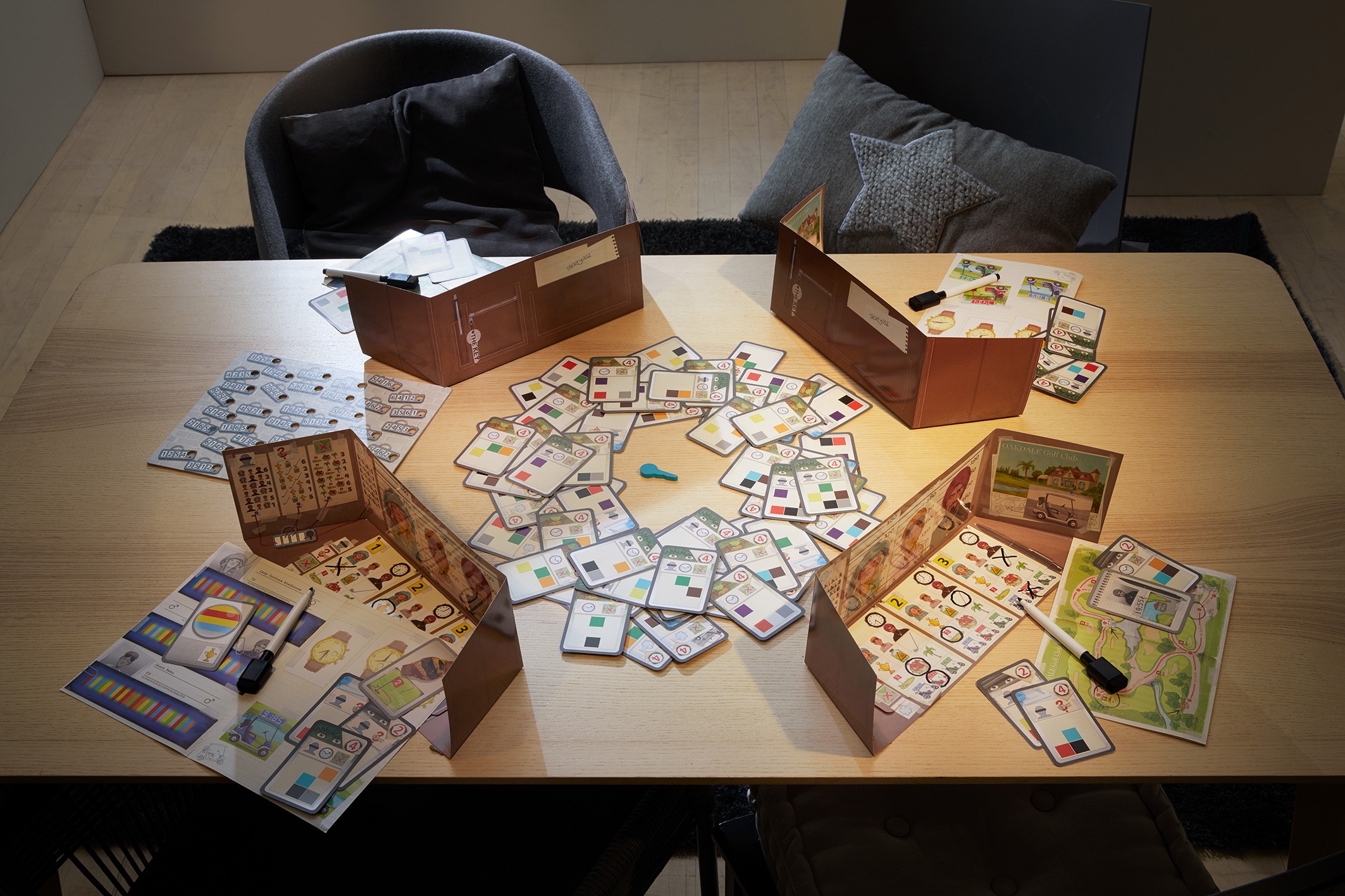Haba Spiel »The Key Mord im Oakdale Club«, Made in Germany