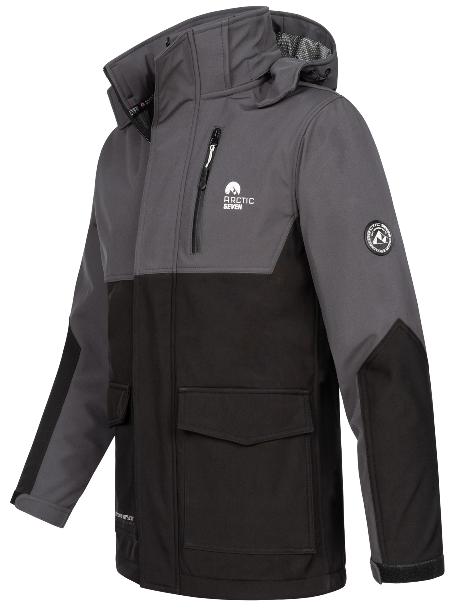 Arctic Seven Softshelljacke »ASRenaldoo«, sportliche Funktionsjacke