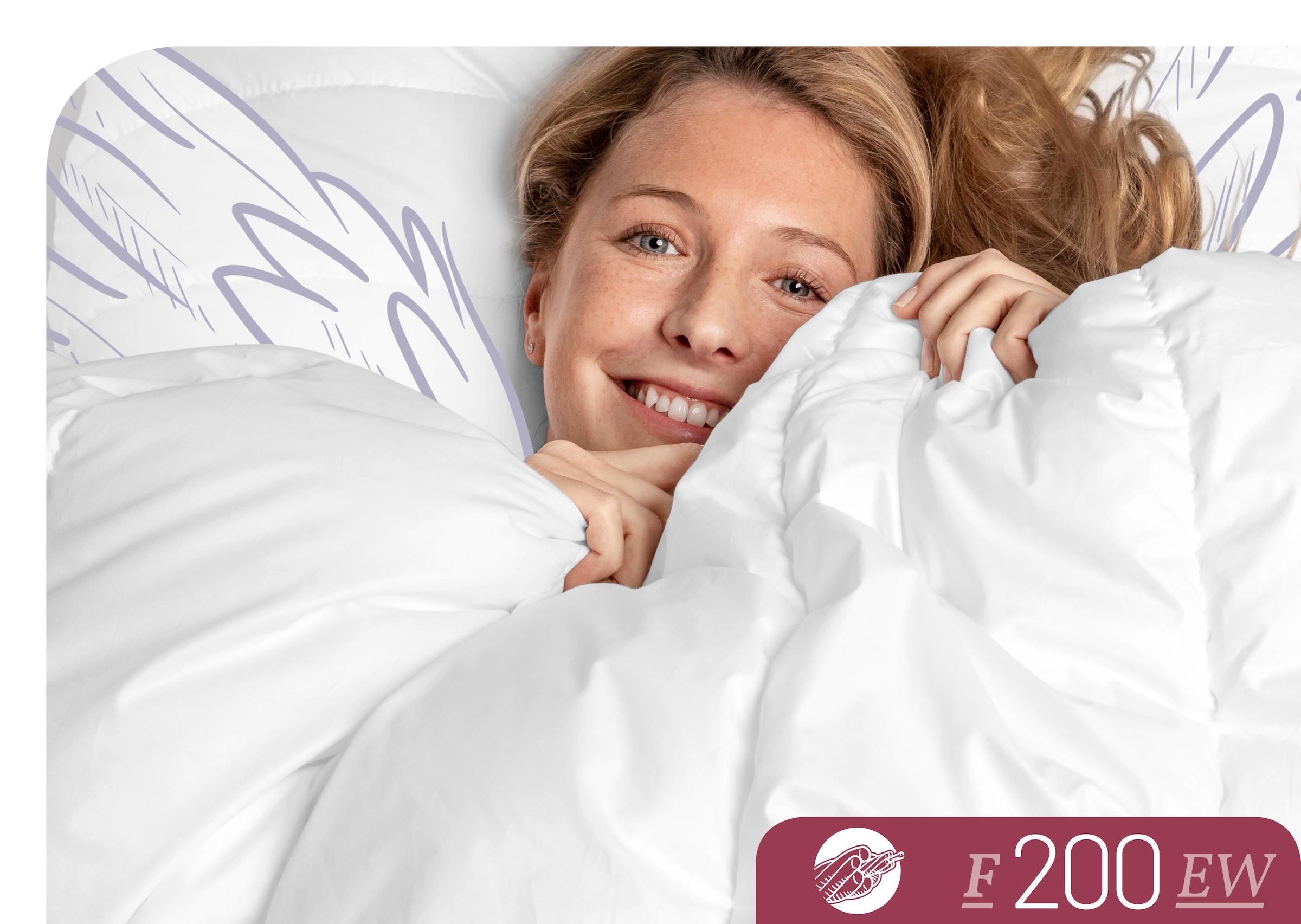 Schlafstil Baumwollbettdecke "F200" extrawarm 1 Stk. tlg. hergestellt in De günstig online kaufen