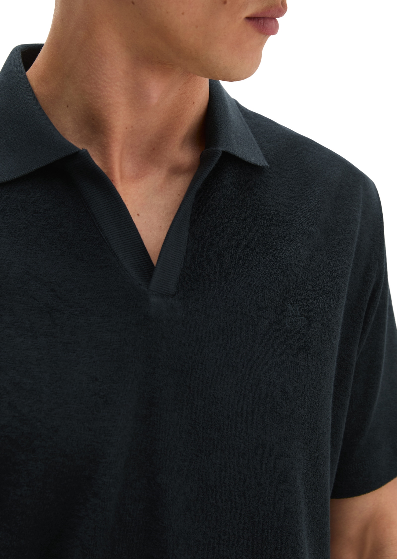 Marc O'Polo Poloshirt »aus weichem Jersey-Frottee«