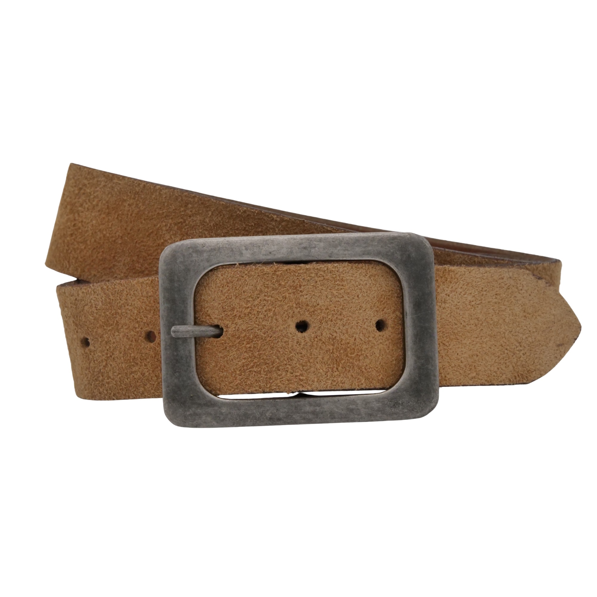 AnnaMatoni "AnnaMatoni Damen Ledergürtel in hochwertigem Velour Leder 4cm"