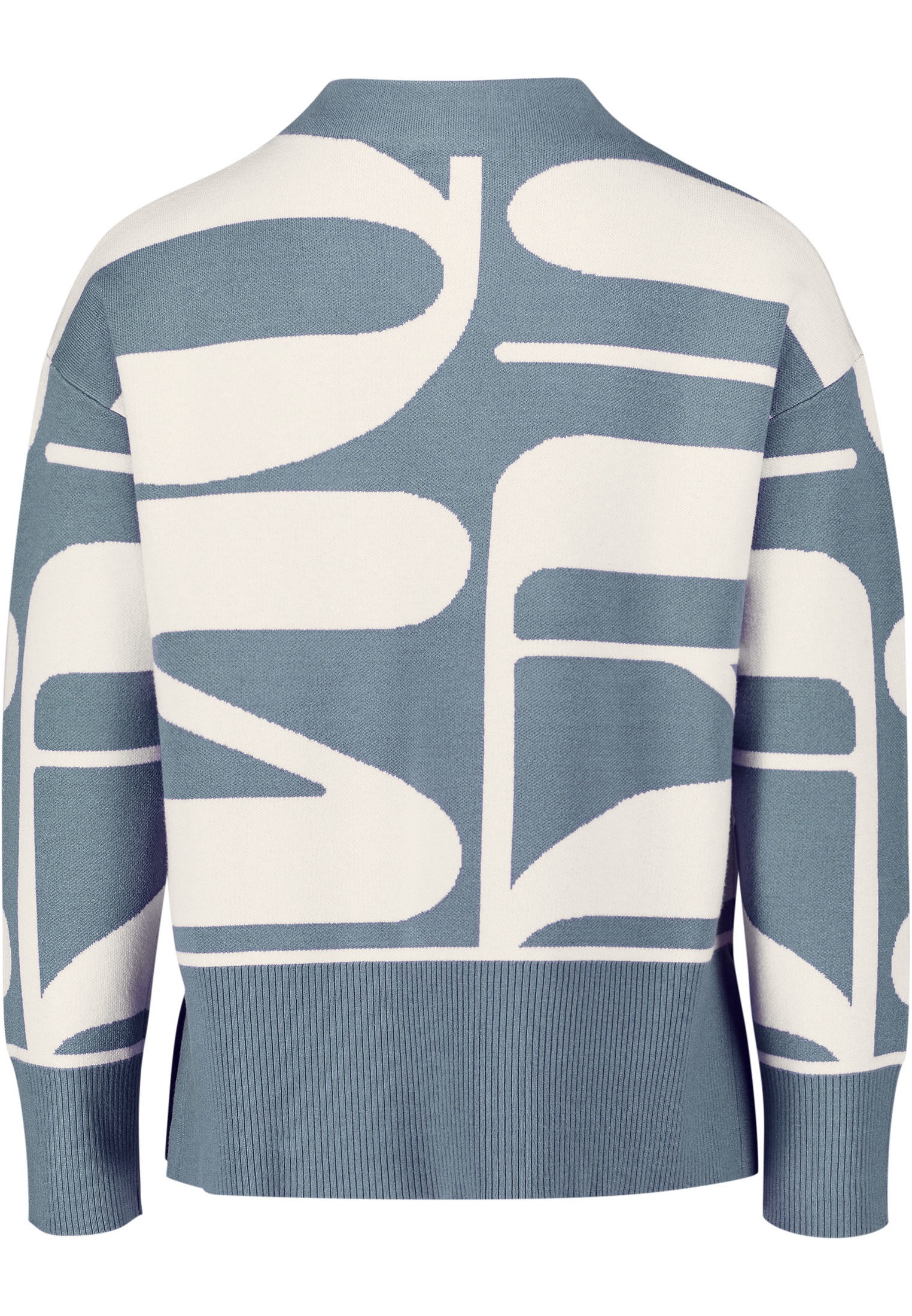 Zero Strickpullover »zero Strickpullover mit Allover-Muster«, (1 tlg.), Plain/ohne Details