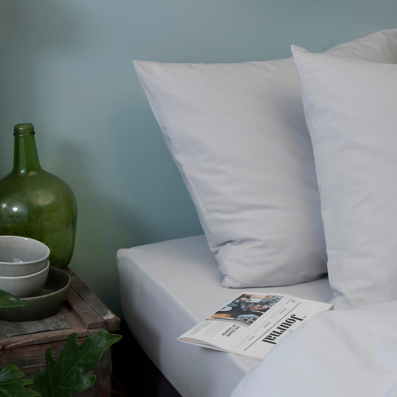 Cinderella Bettwäsche »Weekend in Gr. 135x200, 155x220 oder 200x200 cm« 2 Stk. tlg. Bettwäsche aus Baumwolle, Bettwäsche mit Reißverschluss