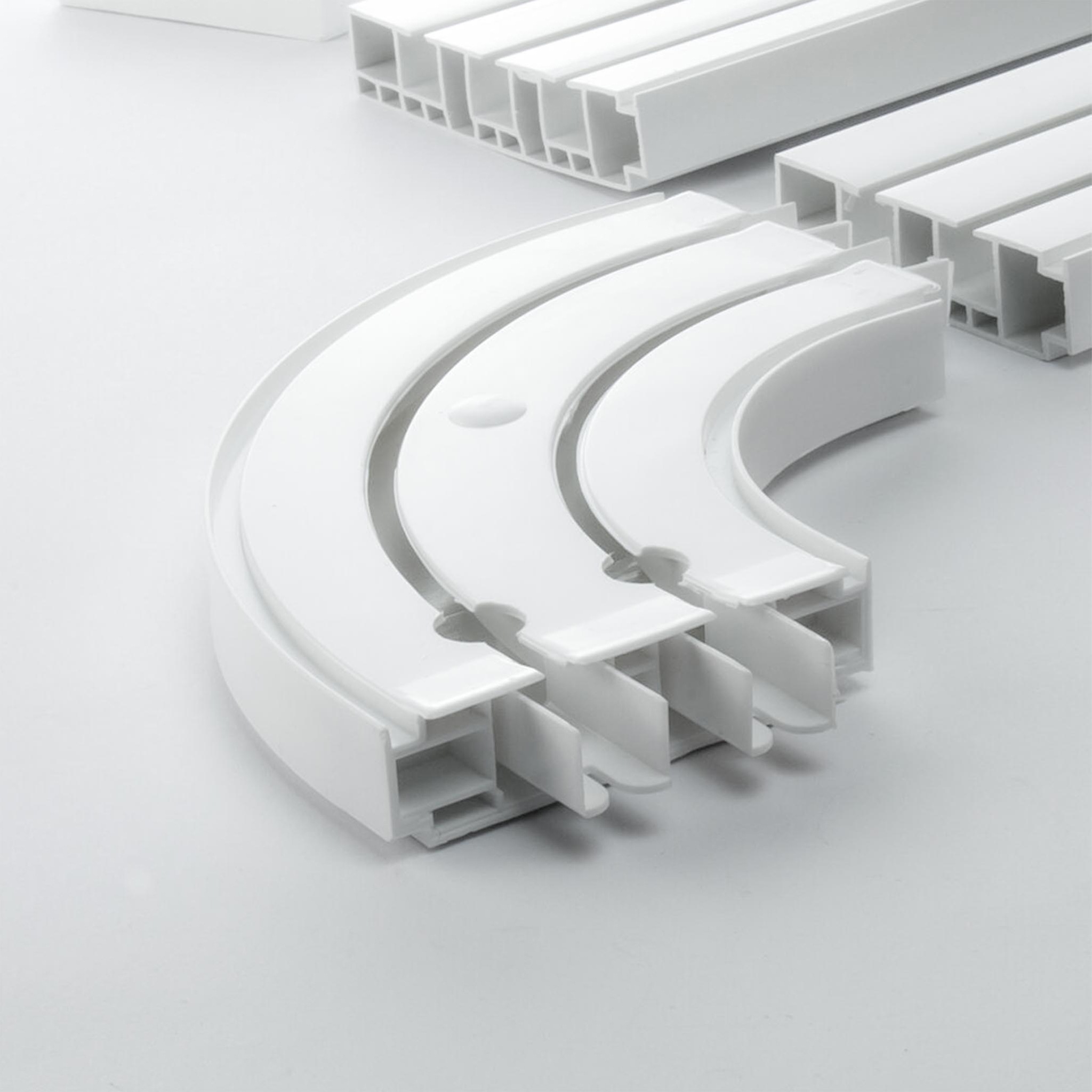 SN DECO GROUP Gardinenschiene "Aussenbogen für Vorhangschiene SH" 2 läufig- günstig online kaufen