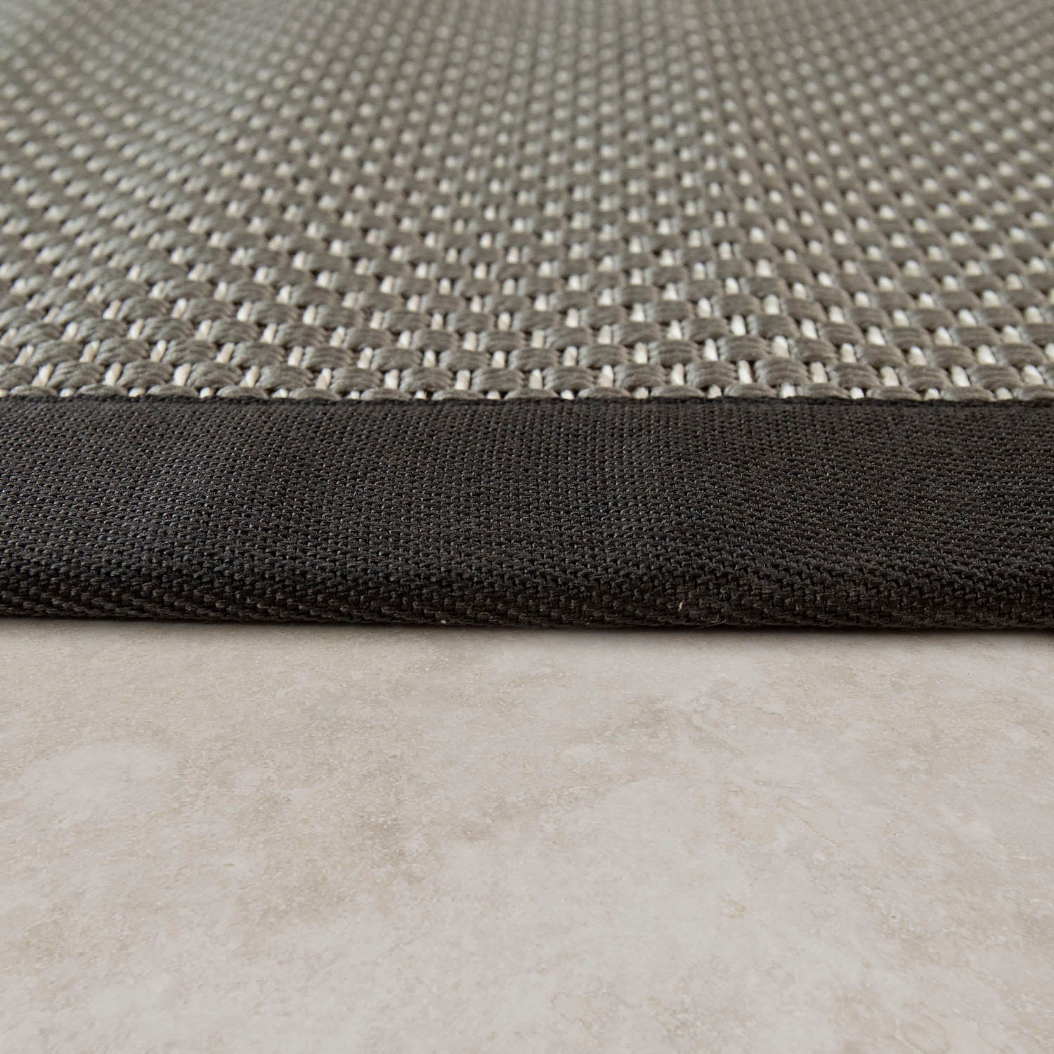 Paco Home Teppich »Sisala 270«, rechteckig, 4 mm Höhe, Flachgewebe, gewebt, Sisal Optik, Bordüre, In- und Outdoor geeignet