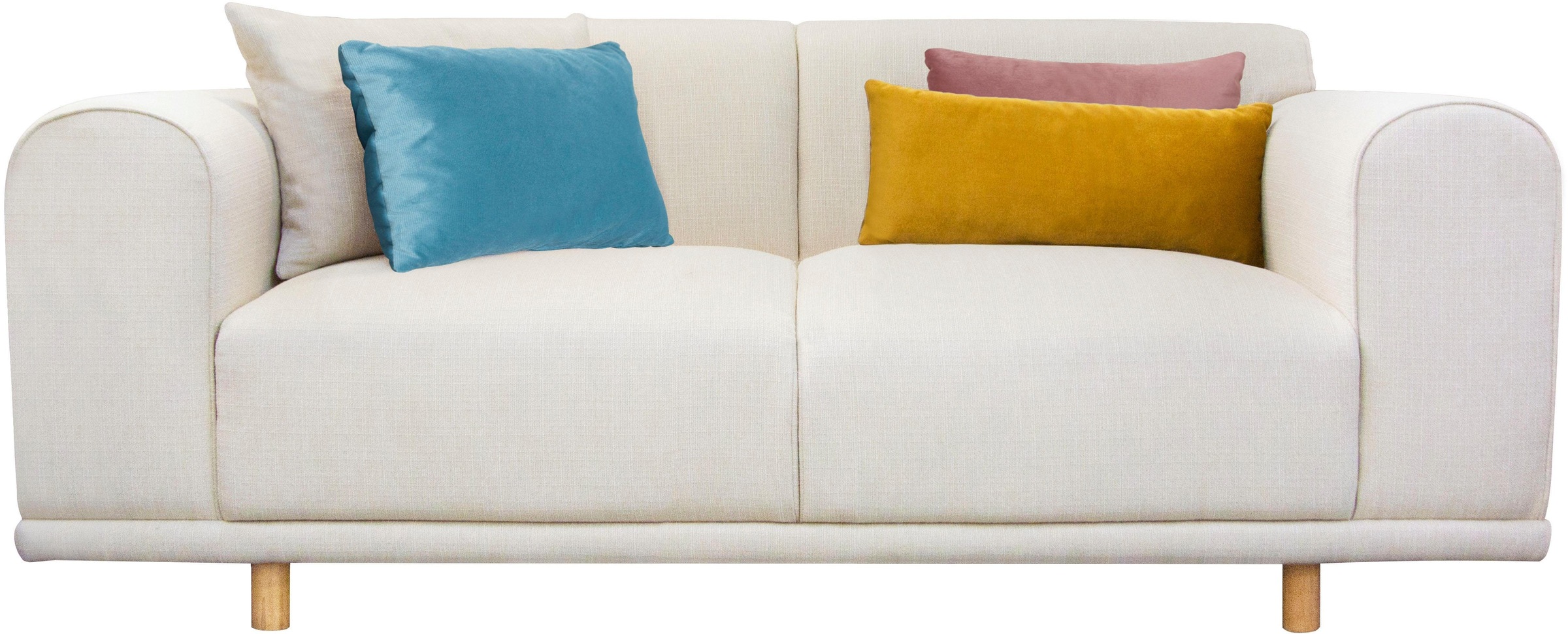 andas 2-Sitzer »Maroon«, in skandinavischem Design, mit losen Kissen