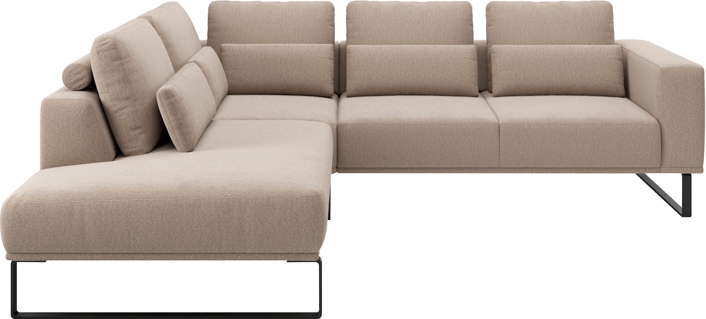 Musterring Ecksofa "JUSTB PM100, stilvoller Lounge-Komfort von Musterring" Kollektion Bettina Zimmermann, optionaler Sitzvorzug & Fuß-Auswahl