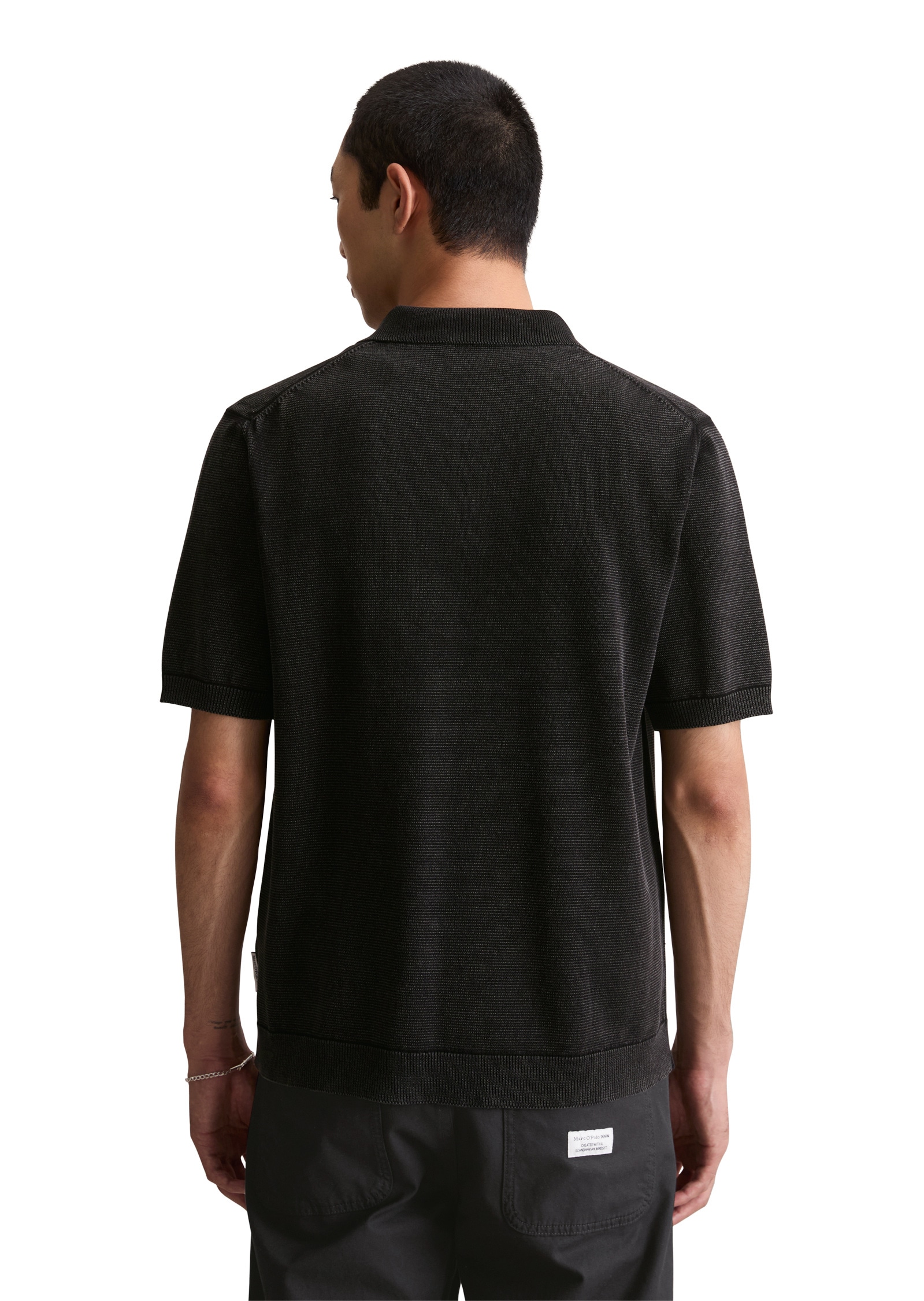 Marc O'Polo DENIM Poloshirt »aus reiner Bio-Baumwolle«